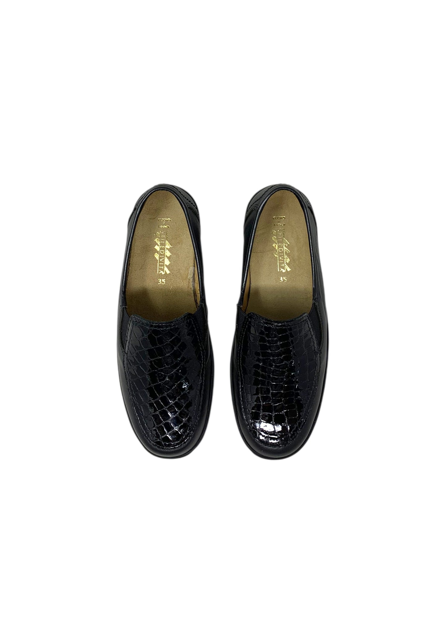 Mocassino comfort 7333 NAPPA NERO donna