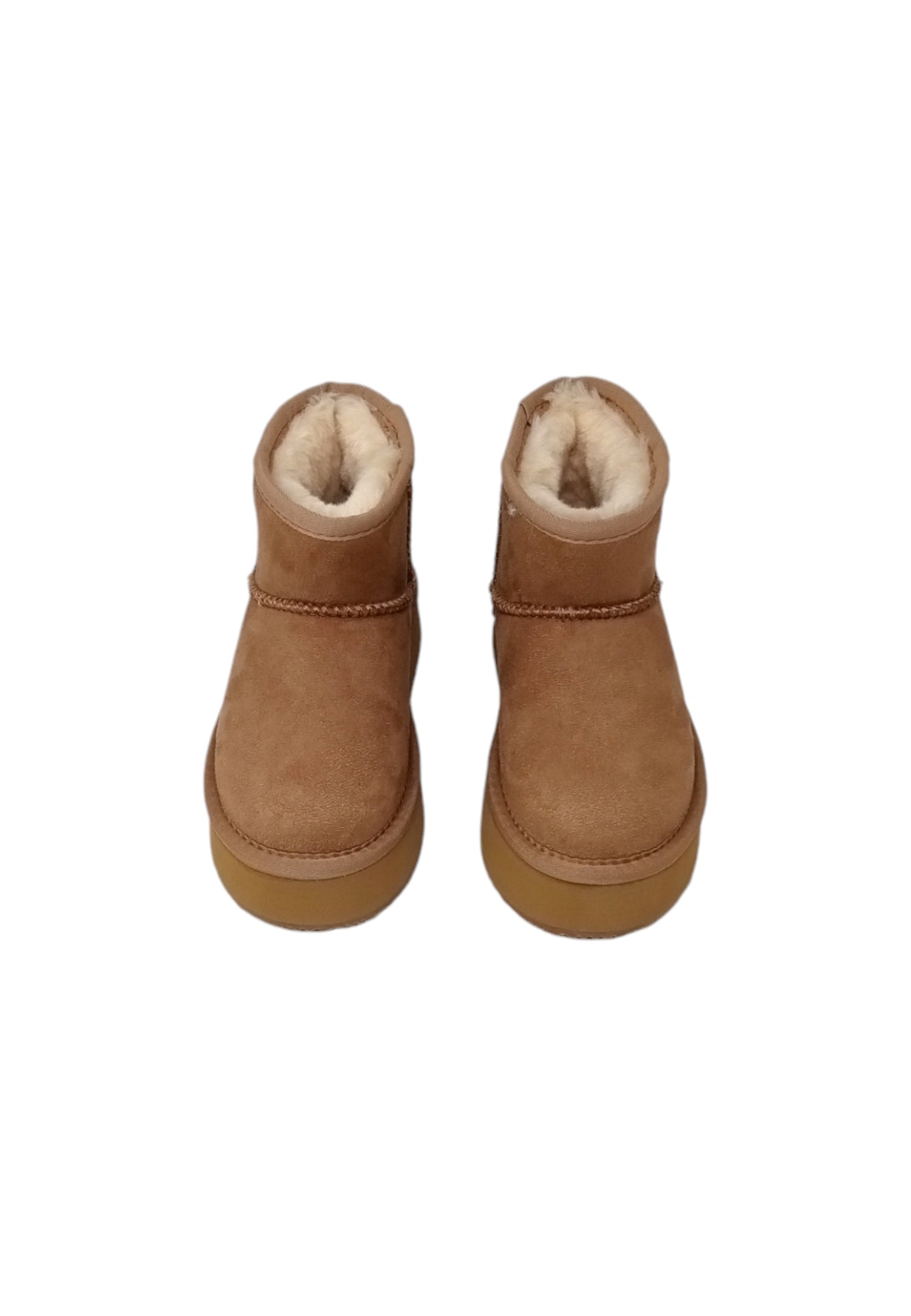 Stivaletto con pelliccia GRUNLAND JR CRIS PO2145-I4 TAUPE bambina/ragazza