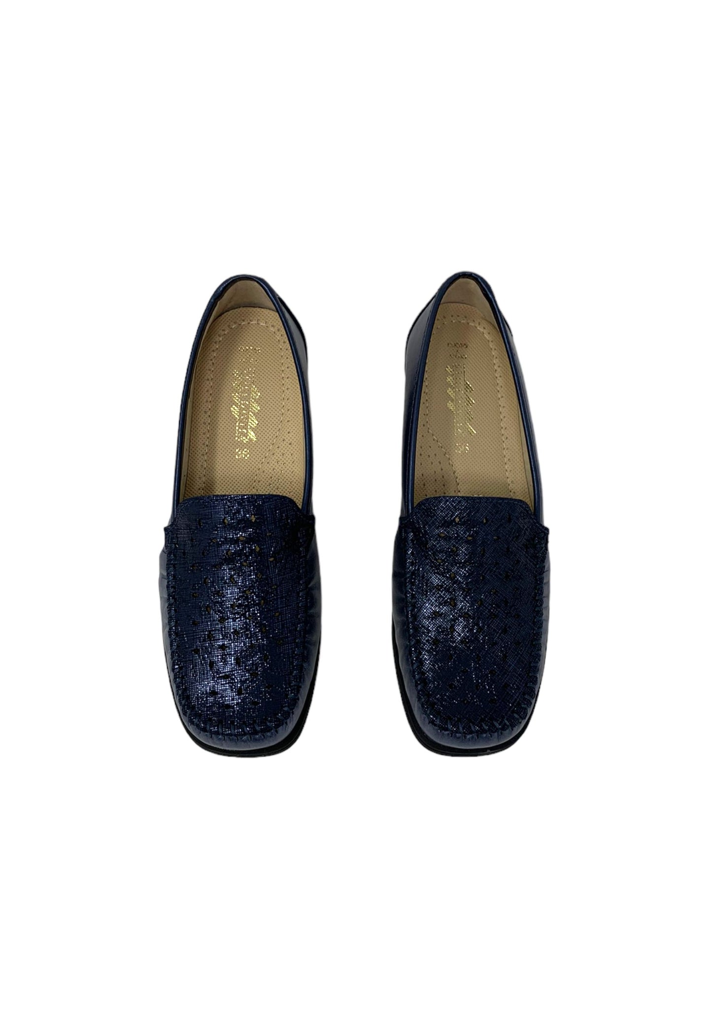 Mocassino linea comoda Stile Di Vita 2363 BLU Donna