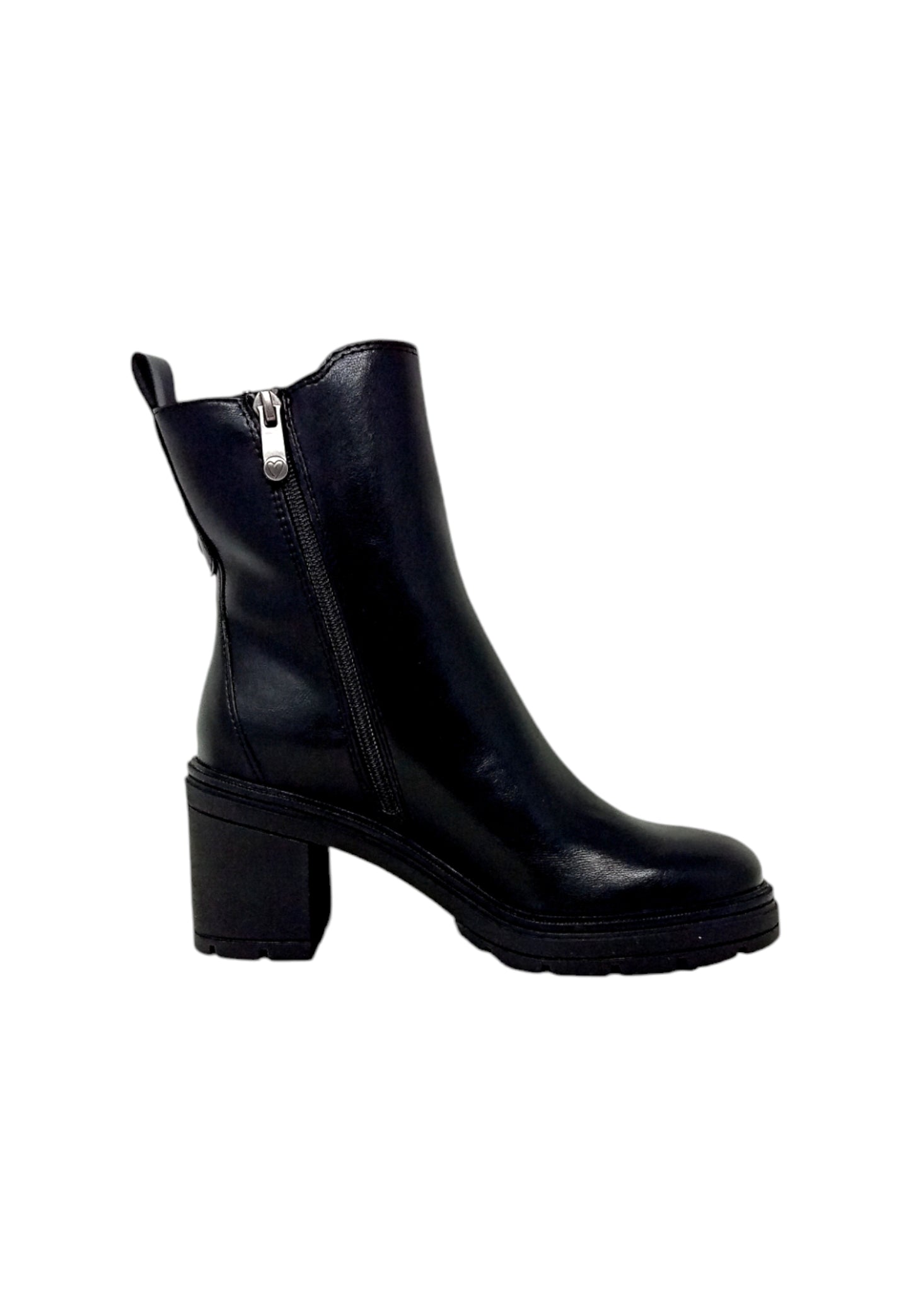 Stivaletti con tacco MARCO TOZZI 2-25484-43 001 Black donna