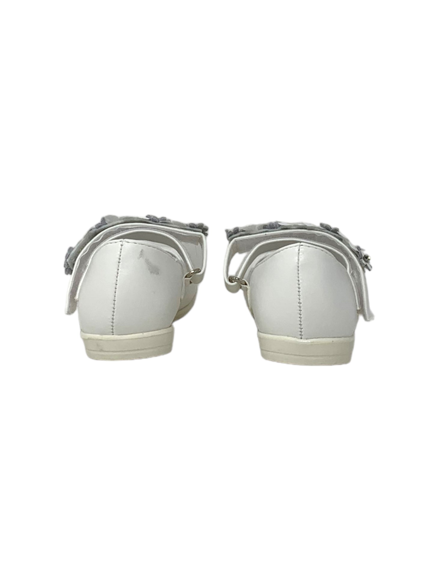 Ballerine QUEEN HELENA P001 Bianco Satinato Bambina