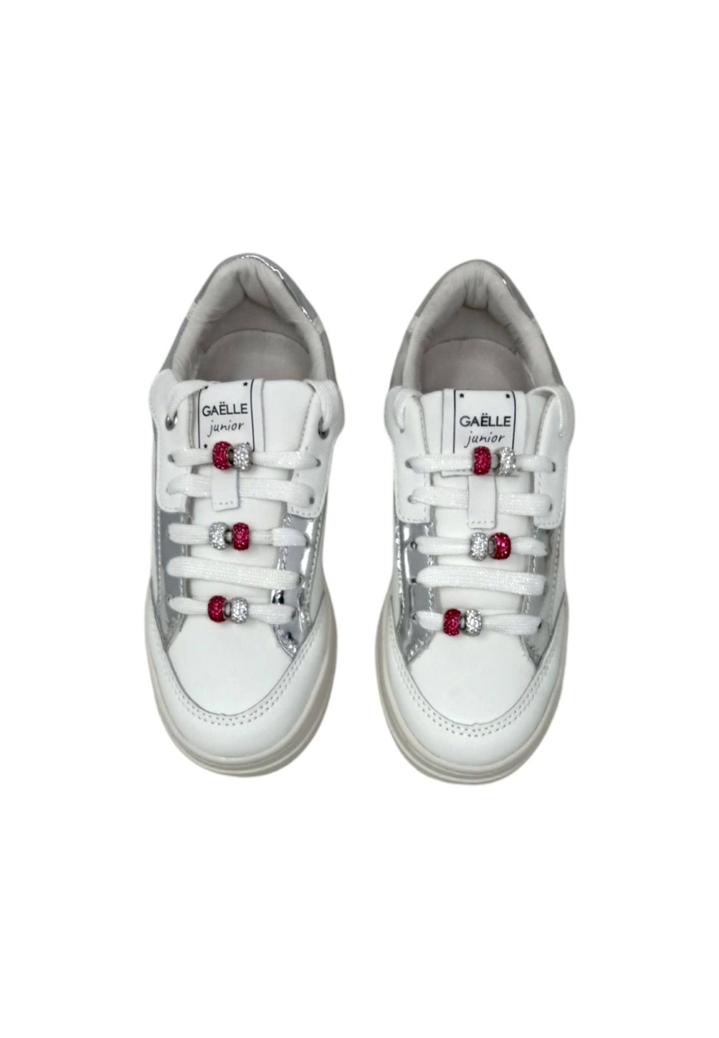 Sneakers GAËLLE Paris Junior GS0049L WHT Azzurra Bambina/ragazza