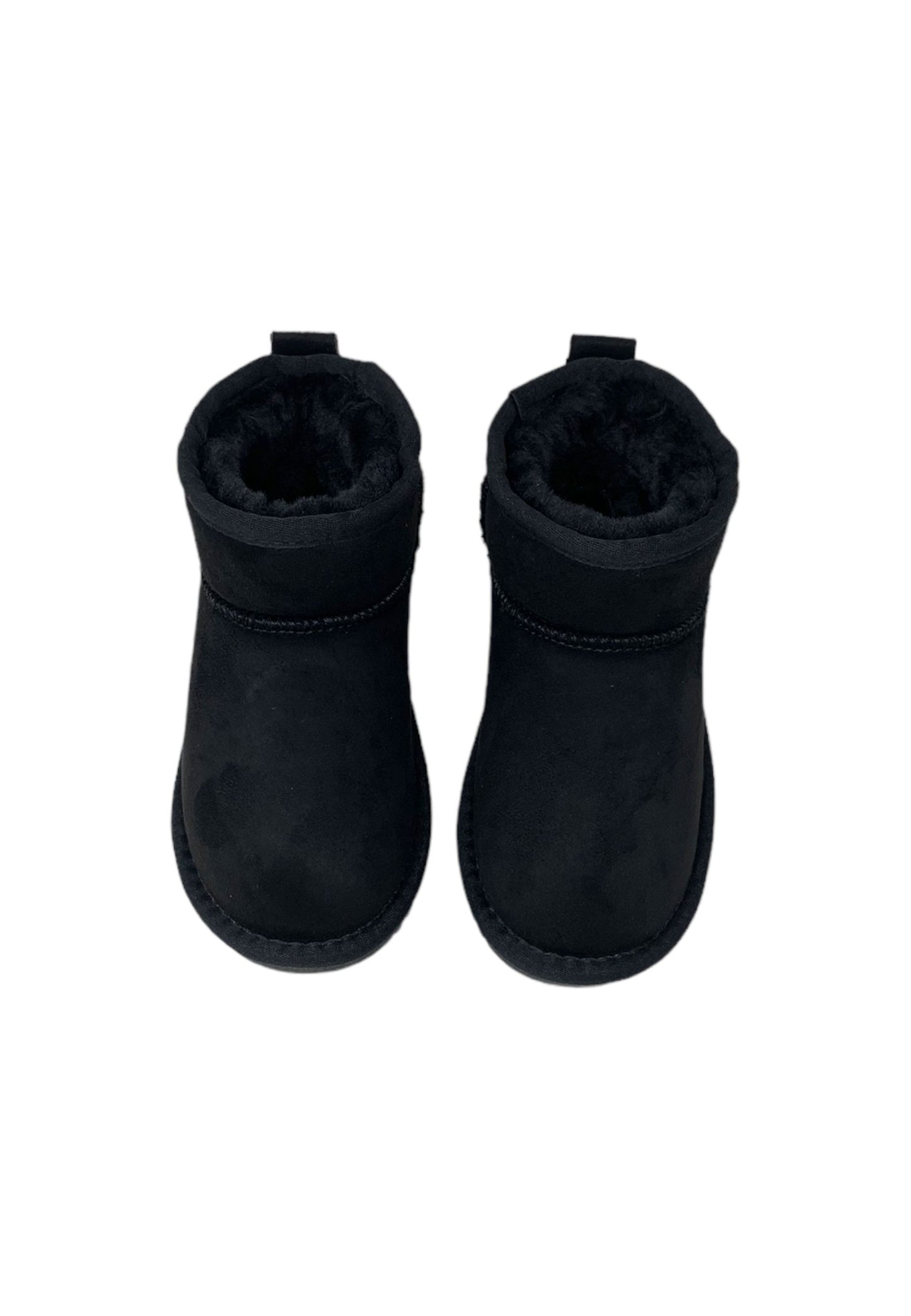 Stivaletto con pelliccia GRUNLAND JR CROMPO2100-I4 NERO bambina/ragazza