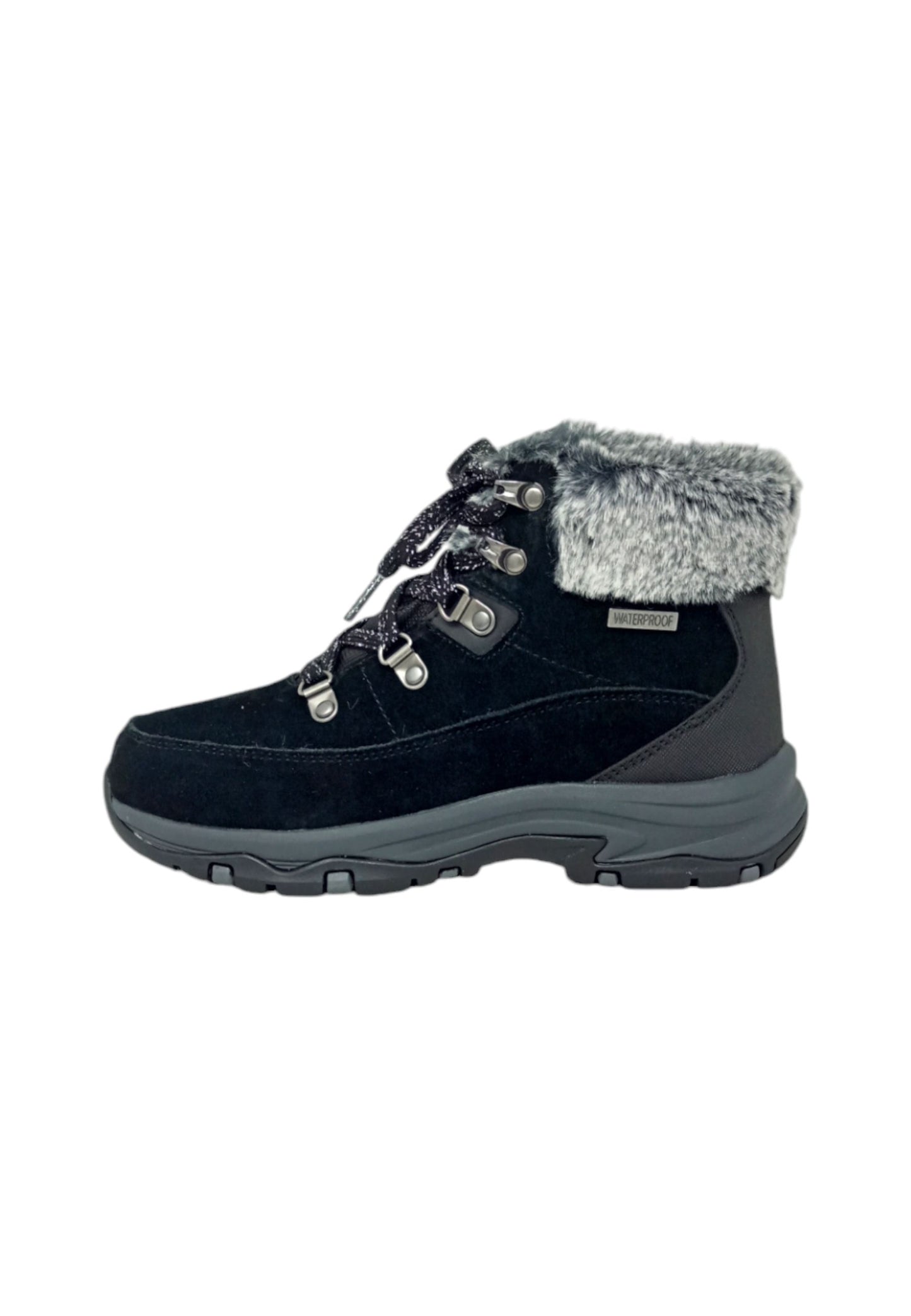 Stivaletto SKECHERS Trego - Snow Worries 167882/BLK Donna