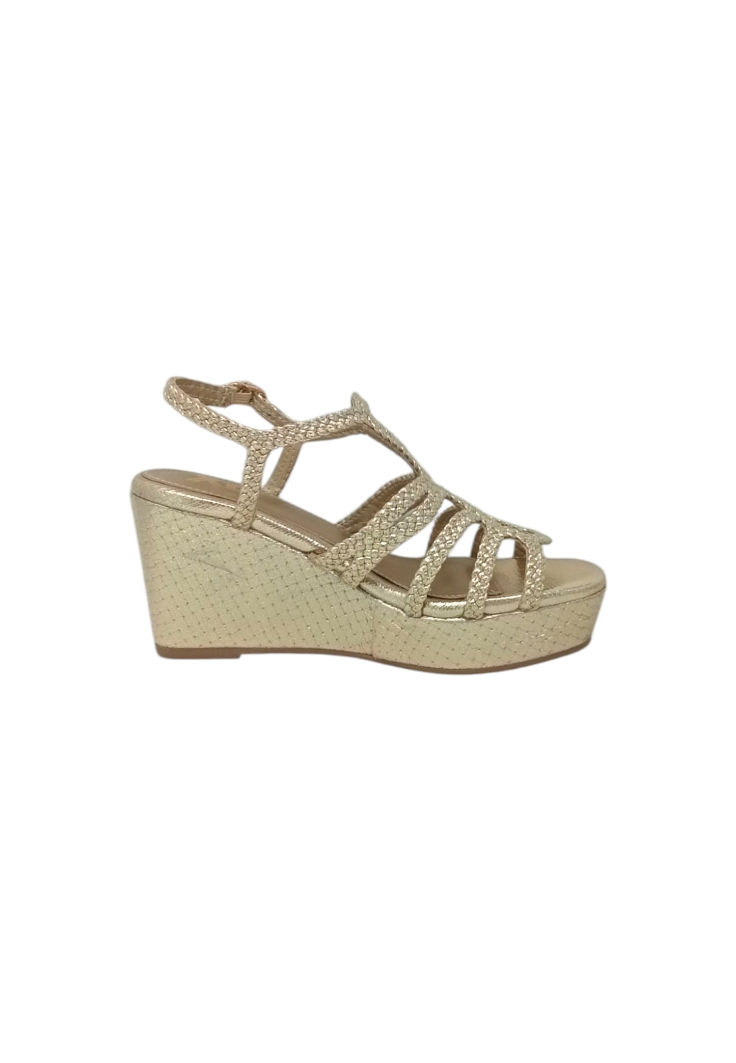 Sandali con zeppa XTI 144056 ORO donna
