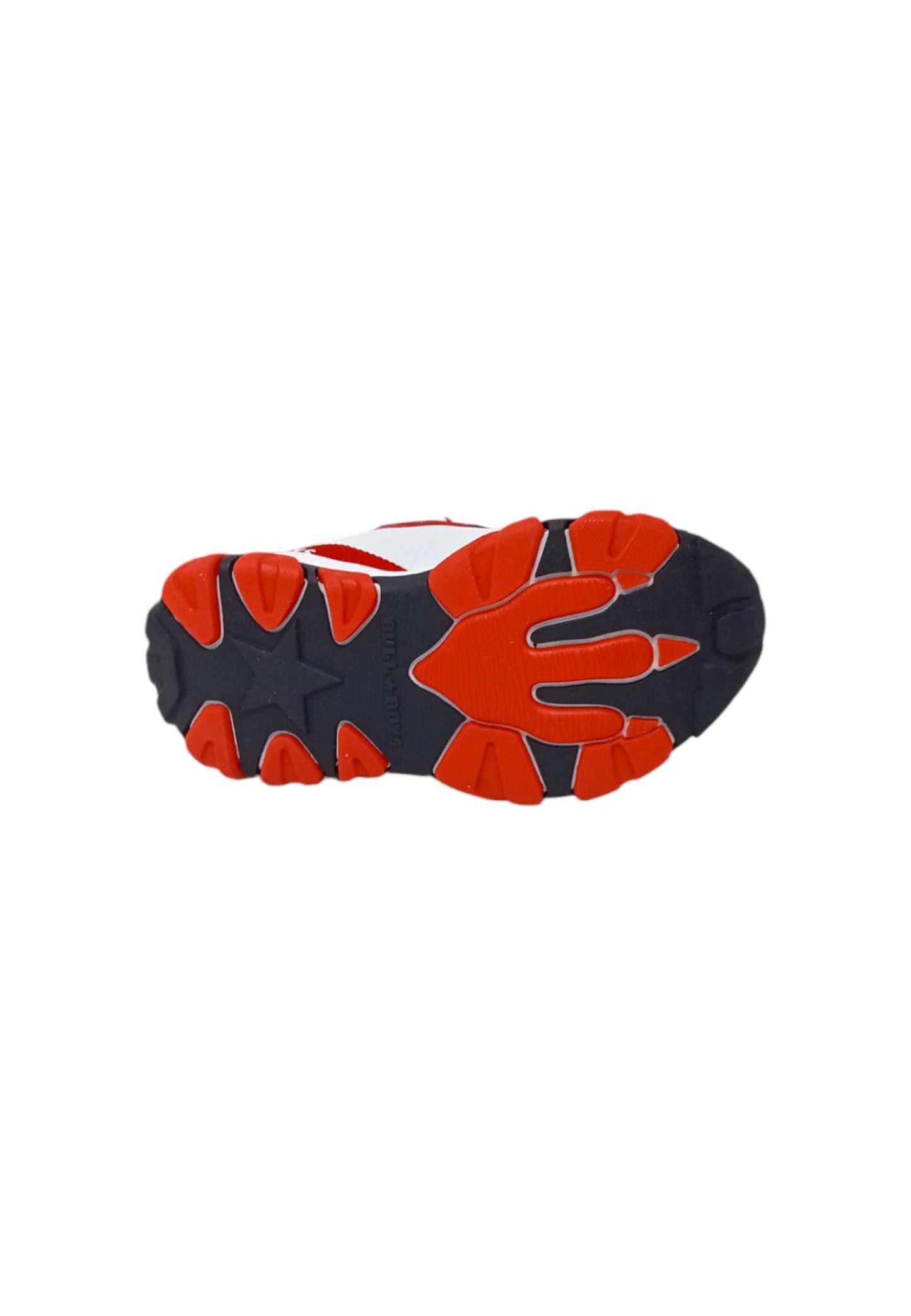 Sneakers luminose BULL BOYS T-REX DNAL4556 BIANCO/ROSSO Bambino