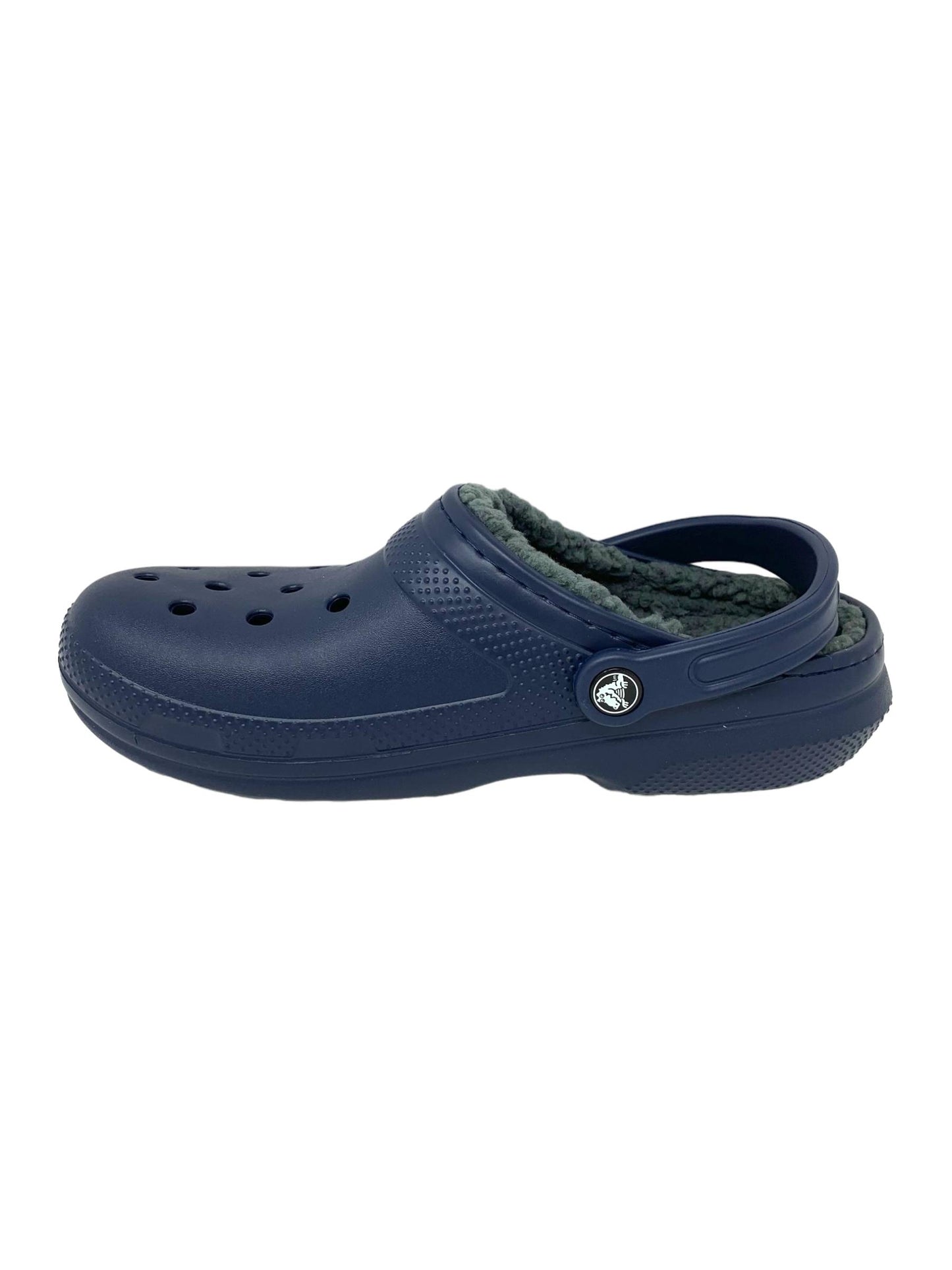 Classico CROCS con pelliccia 203591-459 BLU UOMO