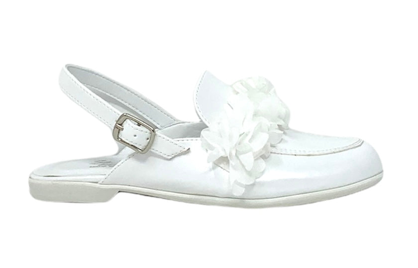 Bambolina slingback Sa.Ba. Calzature 02 BIANCO PERLATO bambina e ragazza