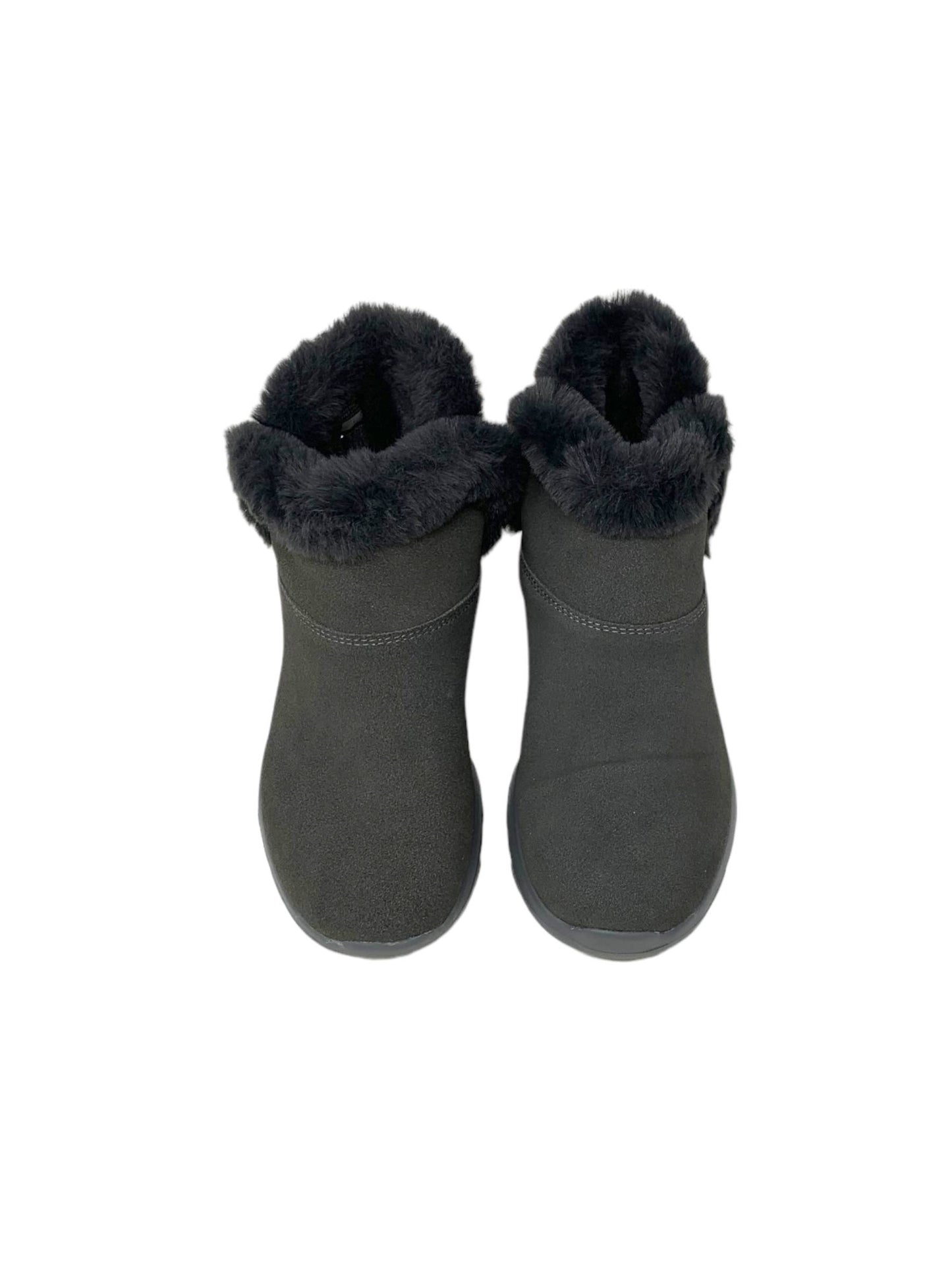 Stivaletto con pelliccia SKECHERS 15501/CHAR Donna