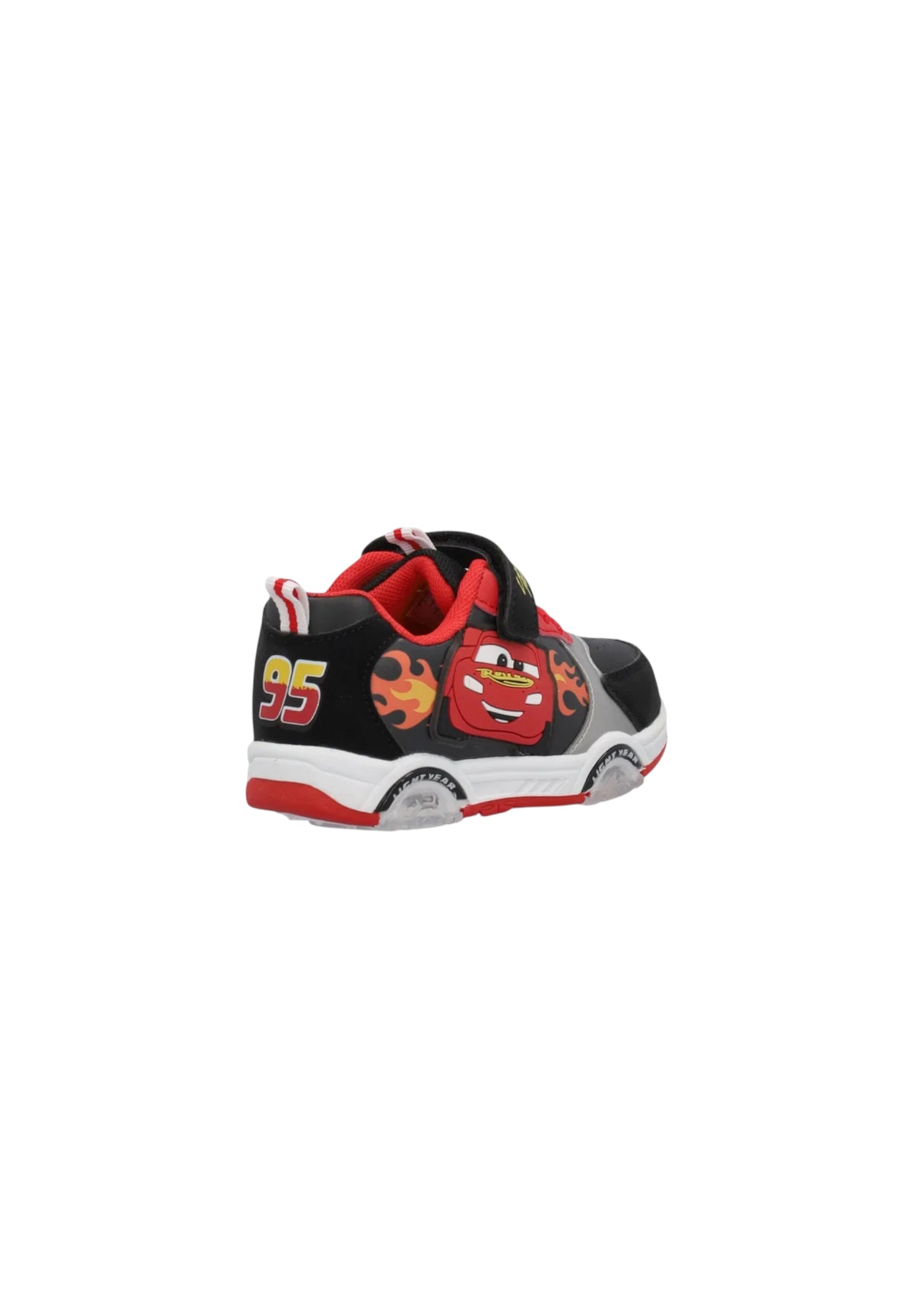 Sneaker luminose Silver Cars D5010239S BLACK Bambino