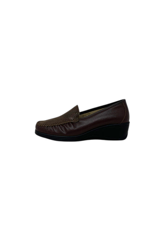 Mocassino comfort 2377 MARRONE donna