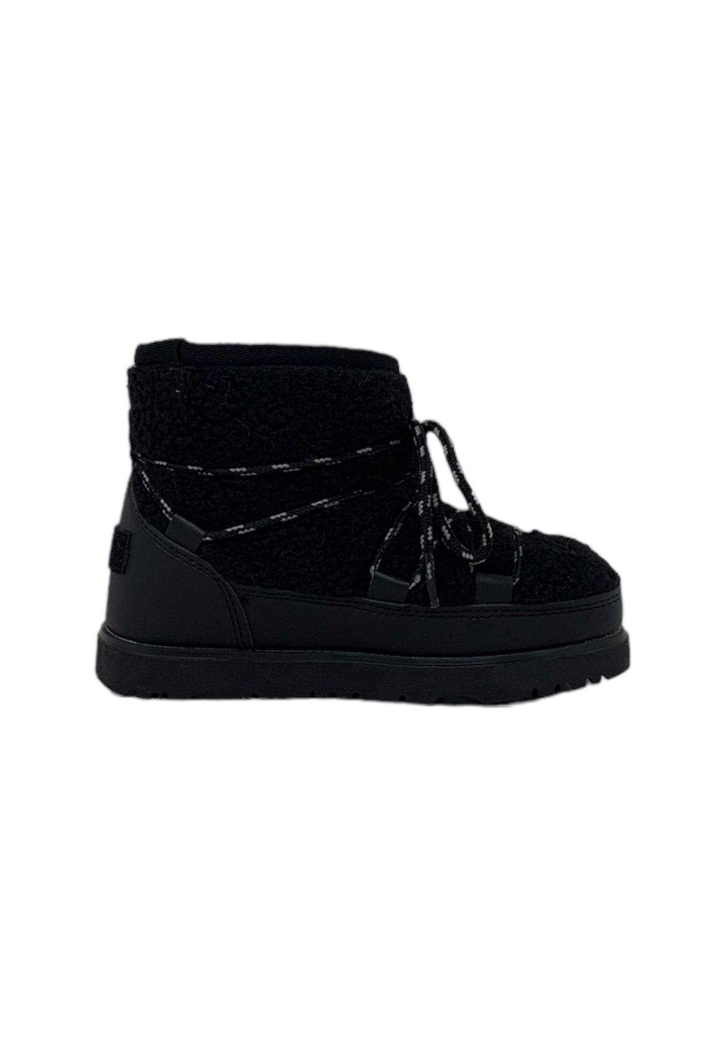 Stivaletto con pelliccia GRUNLAND JR CROMPO2101-14 NERO bambina