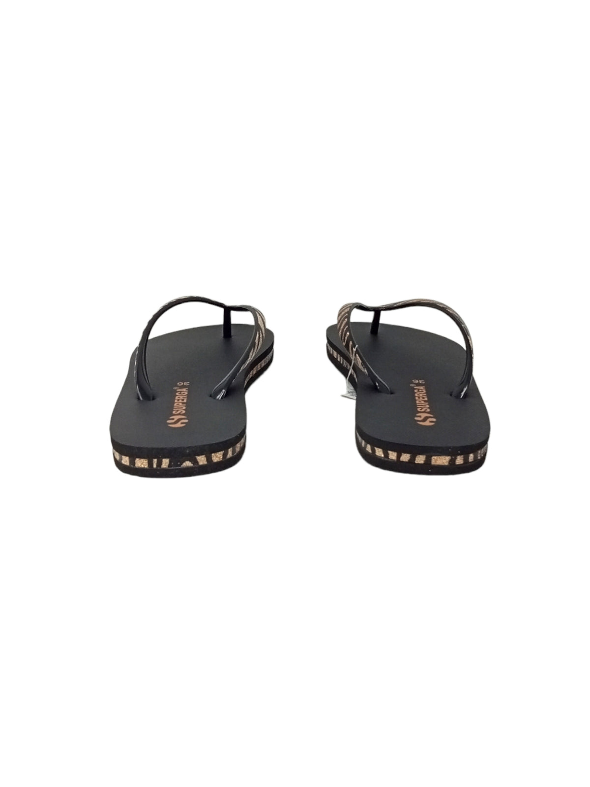 Ciabatta infradito S24T604 NERO SUPERGA DONNA