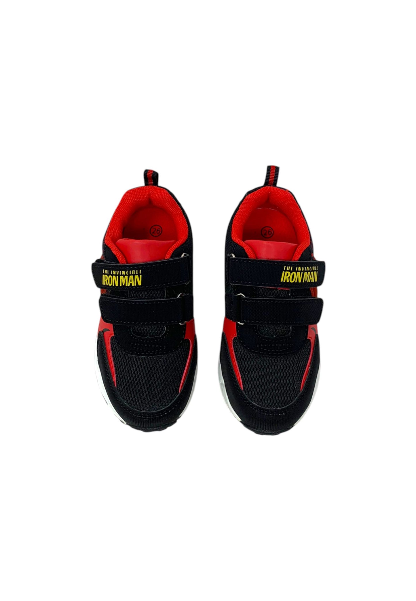 Sneaker luminose Silver Avengers - Iron Man R1010209T BLK Bambino