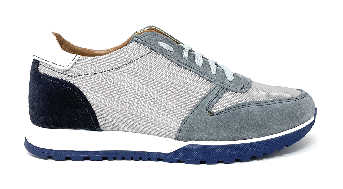 Scarpa da passeggio BKS 9090 Cam.Grigio/Blu uomo