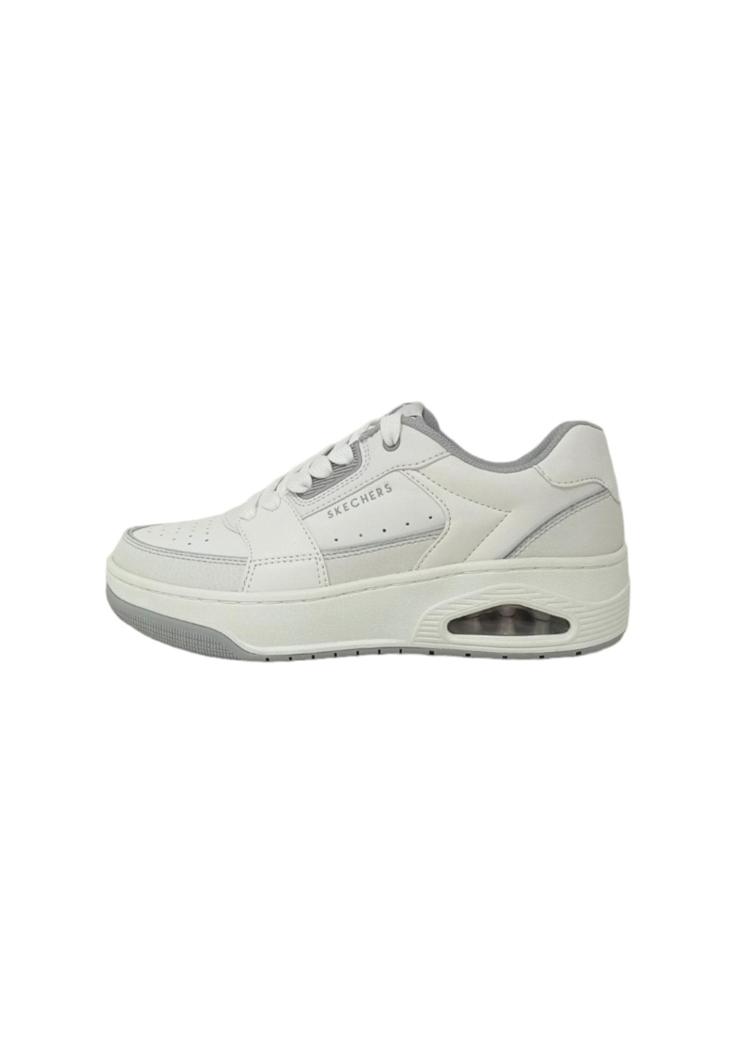 Sneakers SKECHERS UNO COURT - LOW POST 183140/WHT Uomo