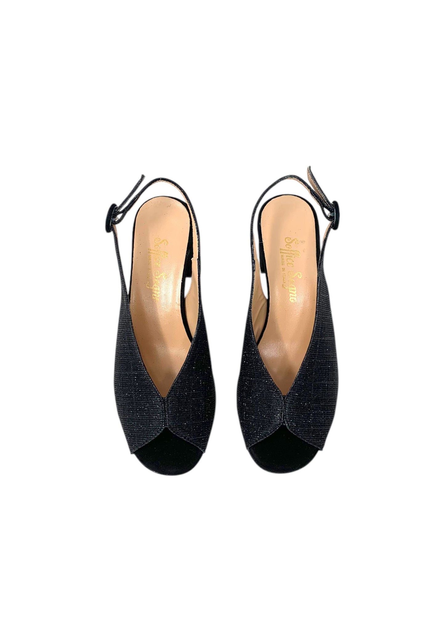 Sandali con tacco SOFFICE SOGNO E5TR60C1T GALASSIA NERO donna