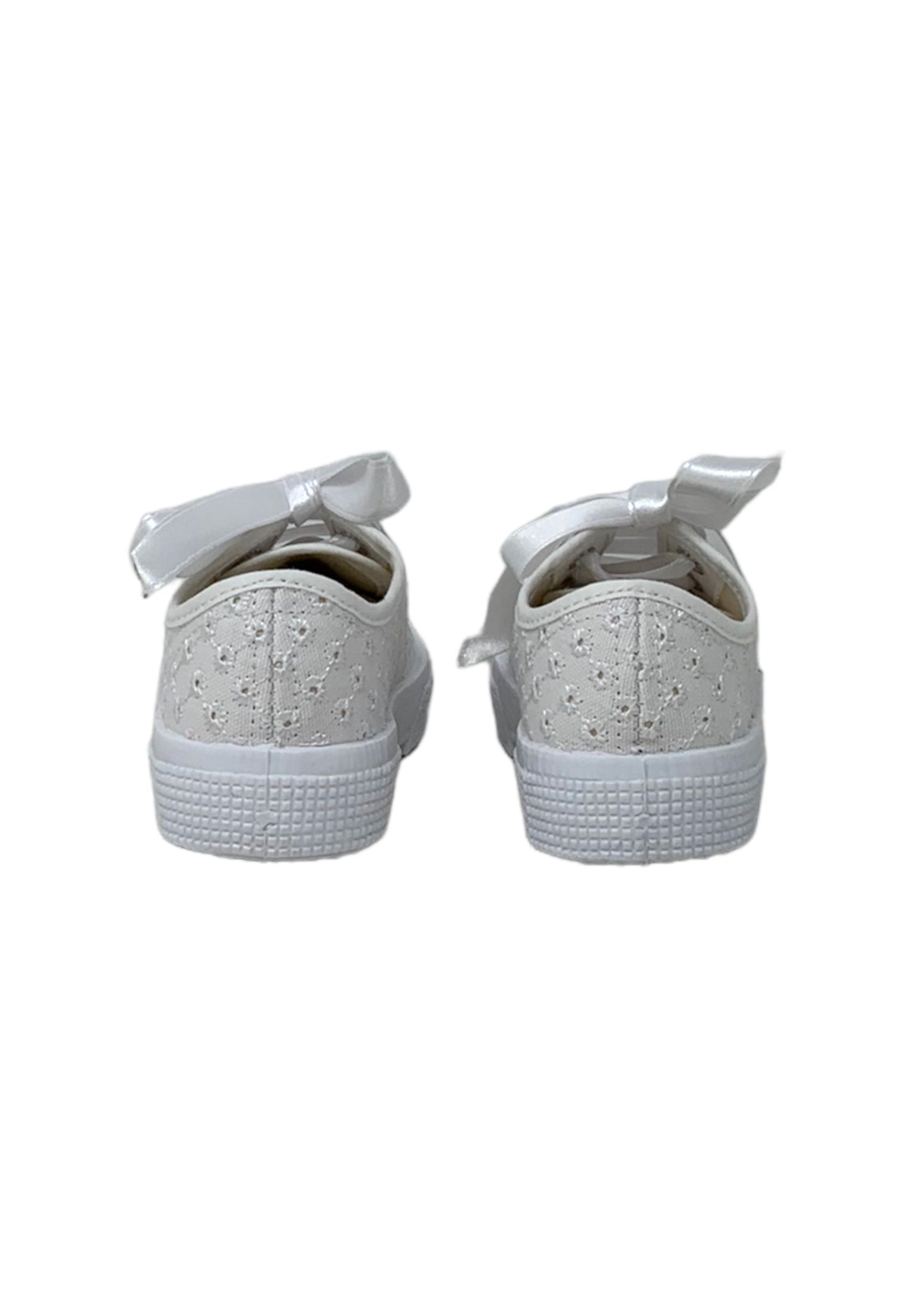 Sneaker DXO Vigevano 104 MACRAME BIANCO bambina