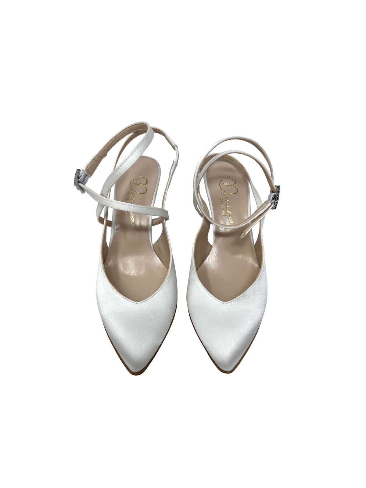 Slingback Danira 19AA071 RPT Raso Panna tacco Tango Sposa donna