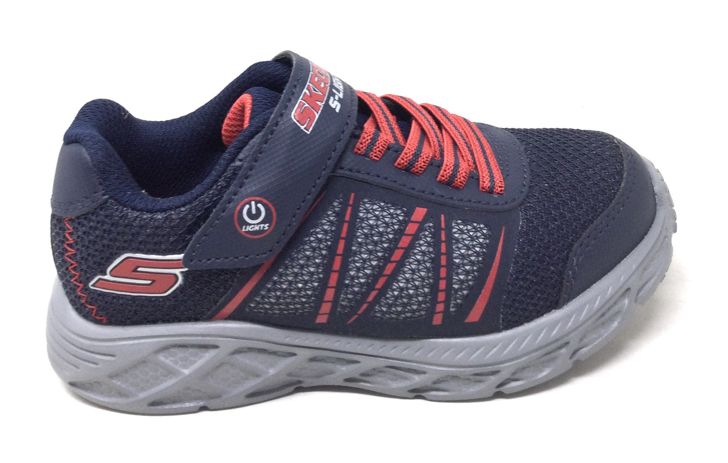 Scarpa da ginnastica con luci SKECHERS 401530L/NVRD bambino