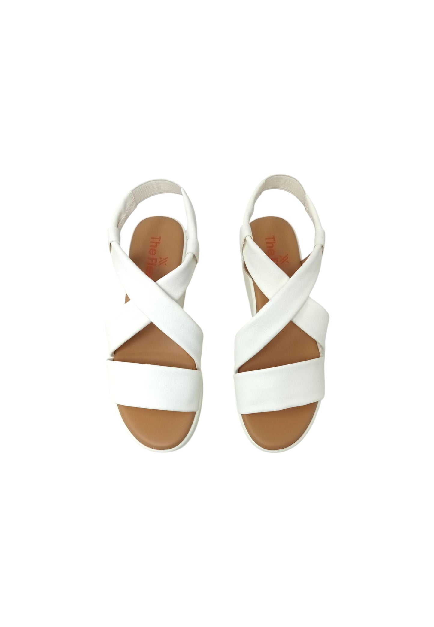 Sandalo con zeppa The Flexx SCOTT TOO-SOFTY I3513.09 WHT donna