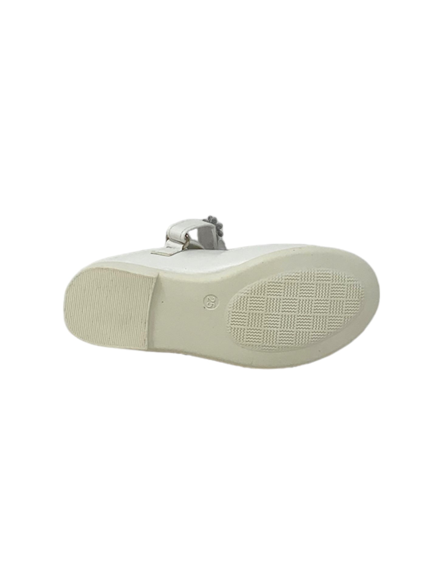 Ballerine QUEEN HELENA P001 Bianco Satinato Bambina