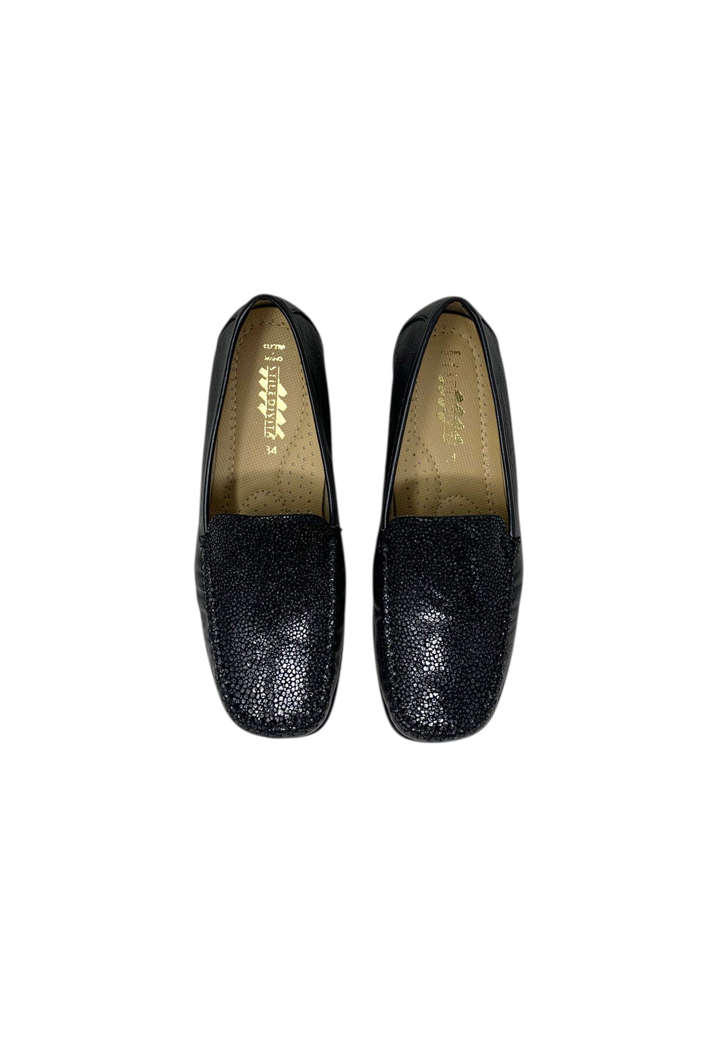 Mocassino comfort 2377 NAPPA NERO donna