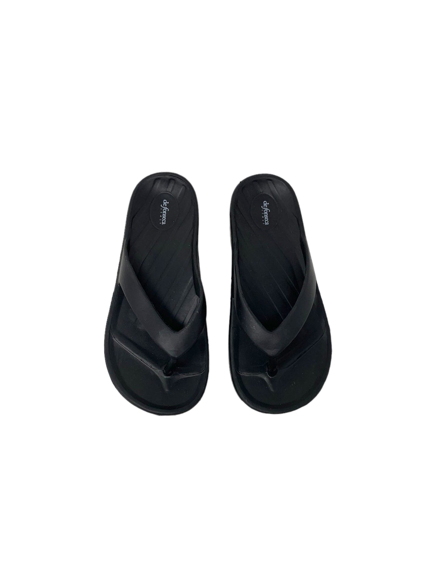 Ciabatta infradito DE FONSECA DE.CAPRI P M57 NERO UOMO