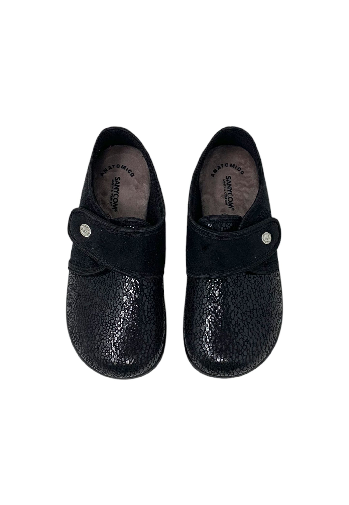 PANTOFOLA CHIUSA SANYCOM 7175 NERO DONNA