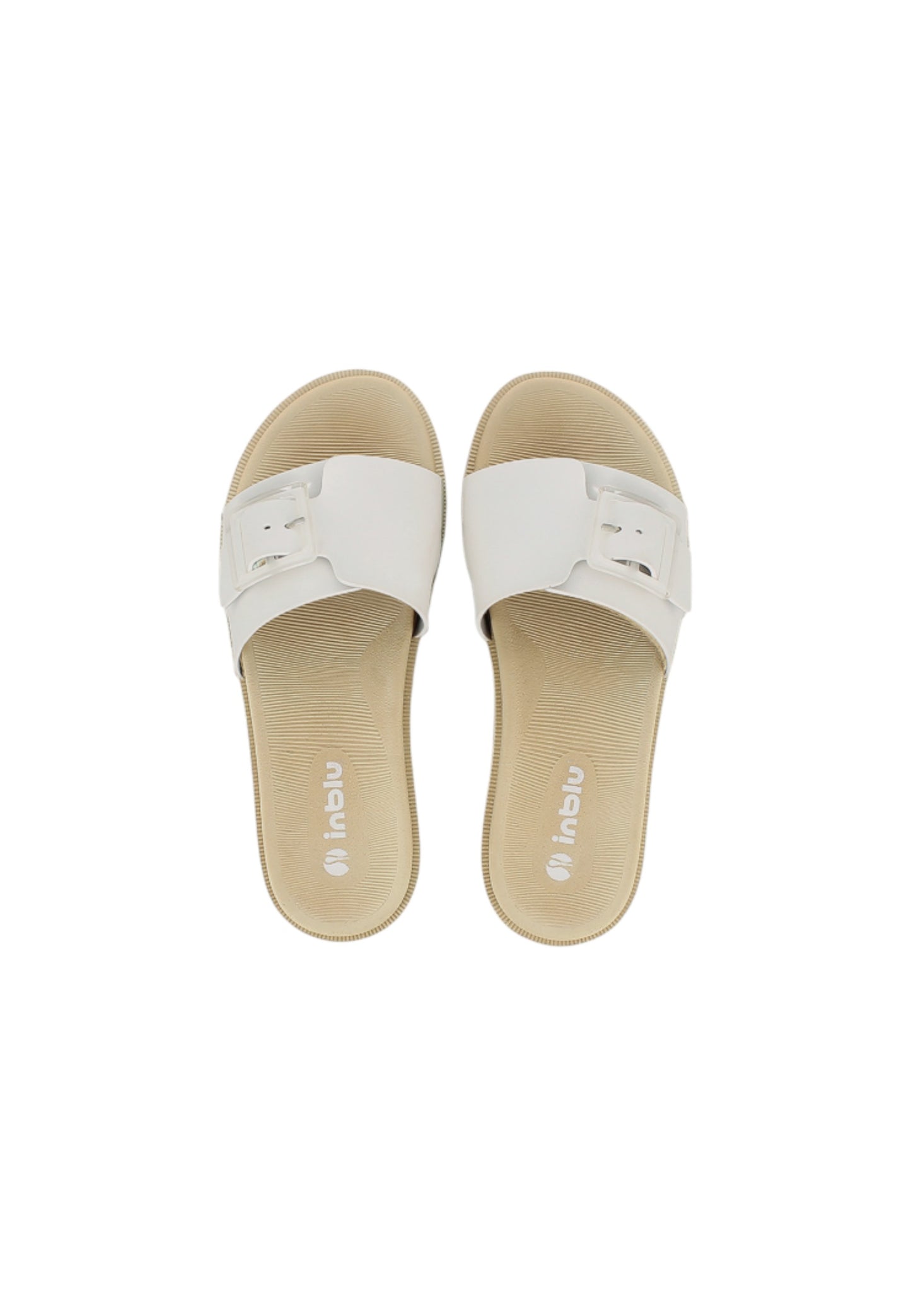 Ciabatta INBLU Dual Density SF000008 BIANCO donna
