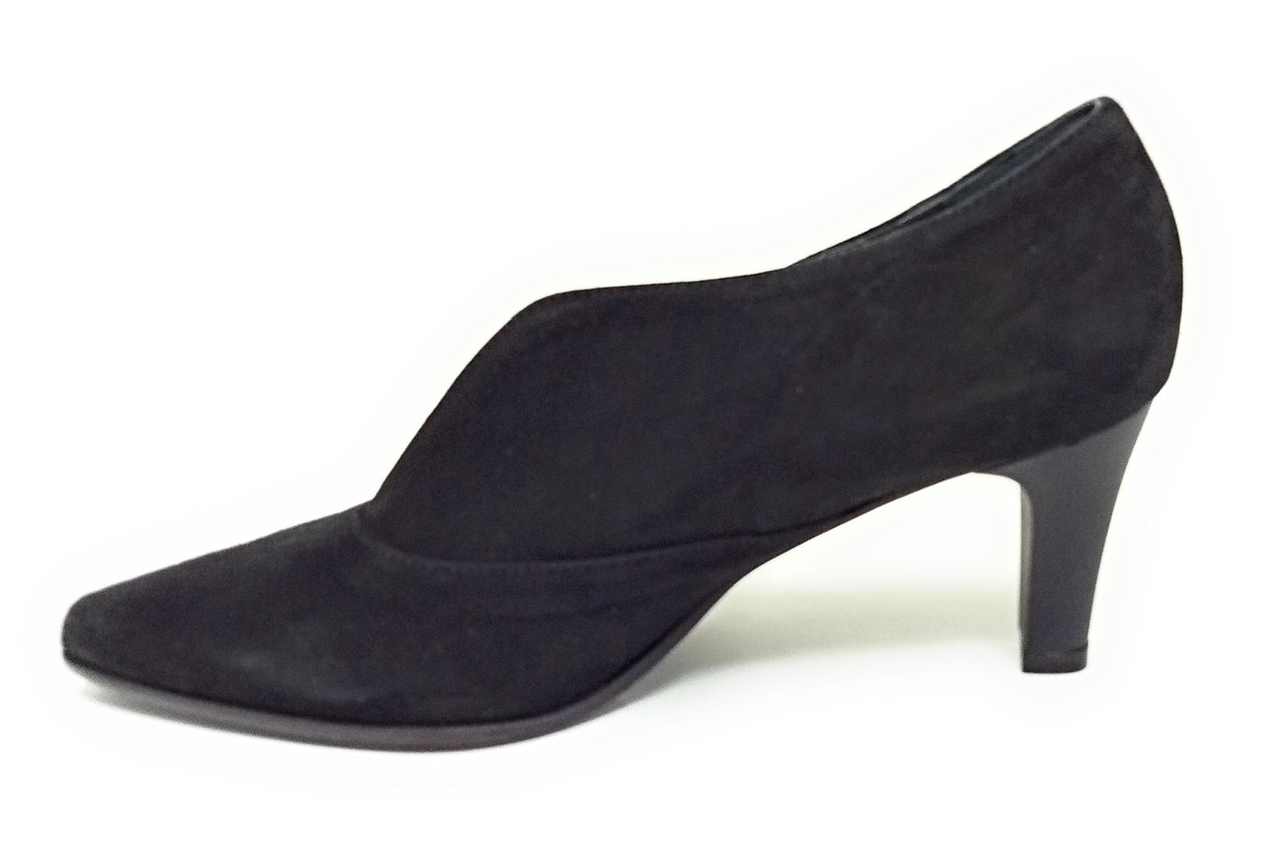 Scarpa comfort da passeggio SOFFICE SOGNO 21159 CAMOSCIO NERO donna
