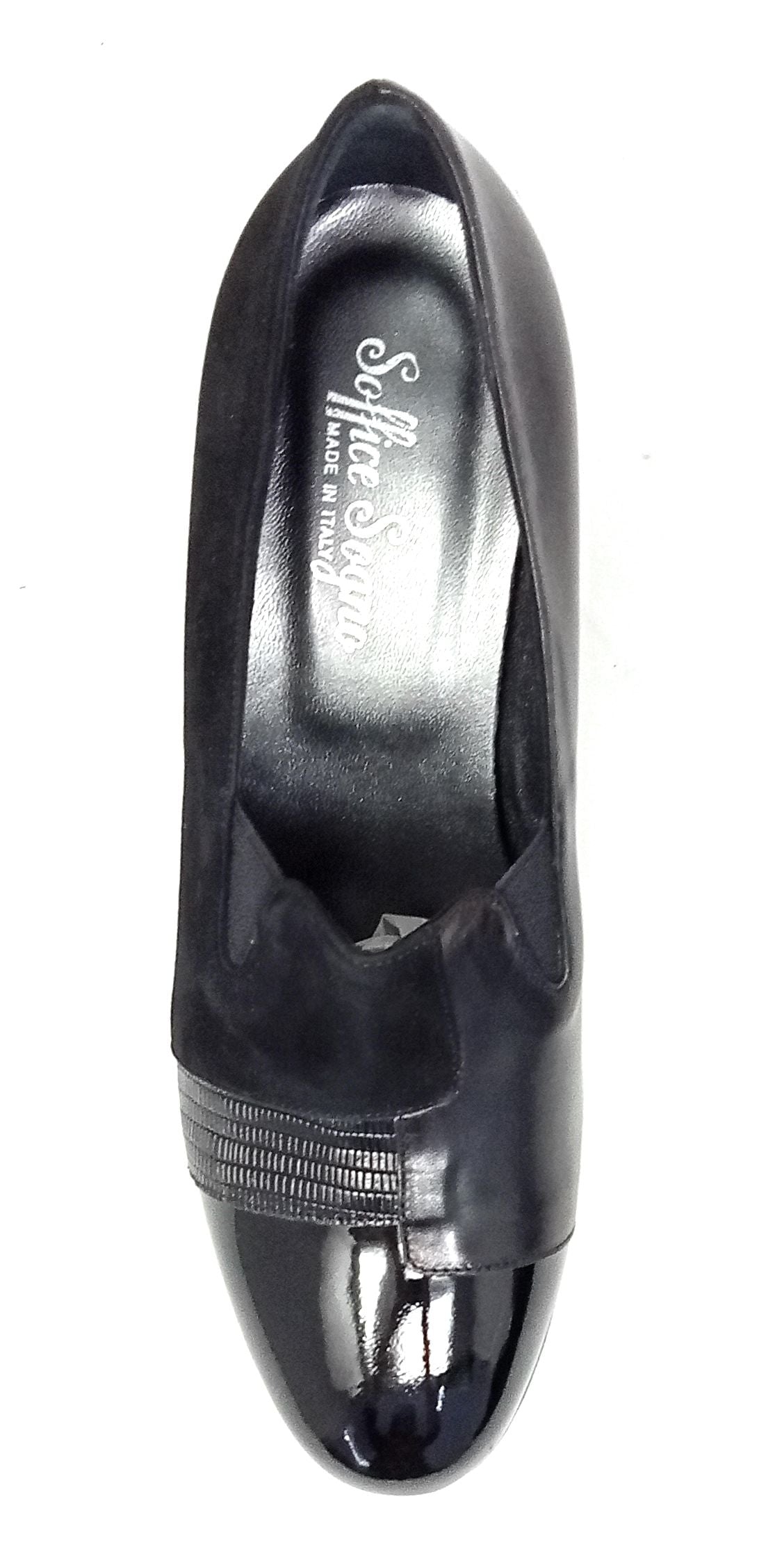 Scarpa comfort da passegio SOFFICE SOGNO 21121 CAMOSCIO NERO donna