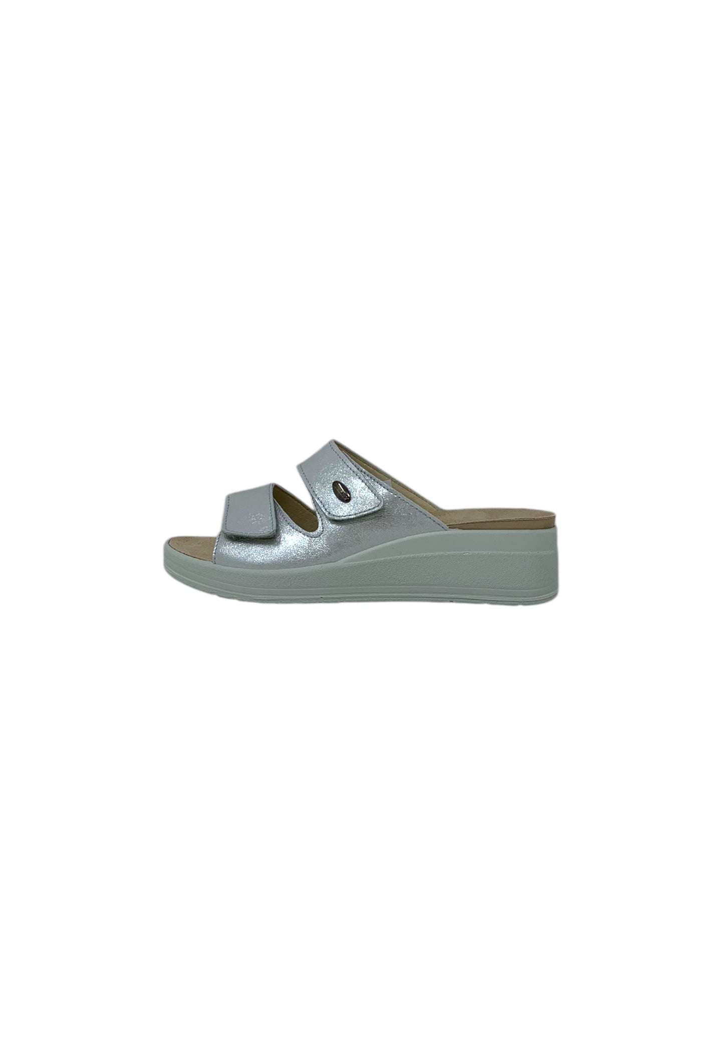 Ciabatta GRUNLAND DIDA CE0462-59 ARGENTO Donna