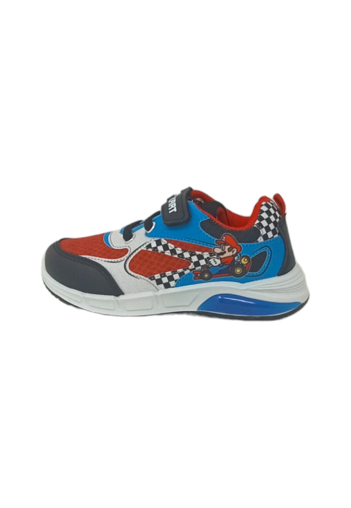 Sneaker con luci Super Mario MB001555 BLK/RED BAMBINO