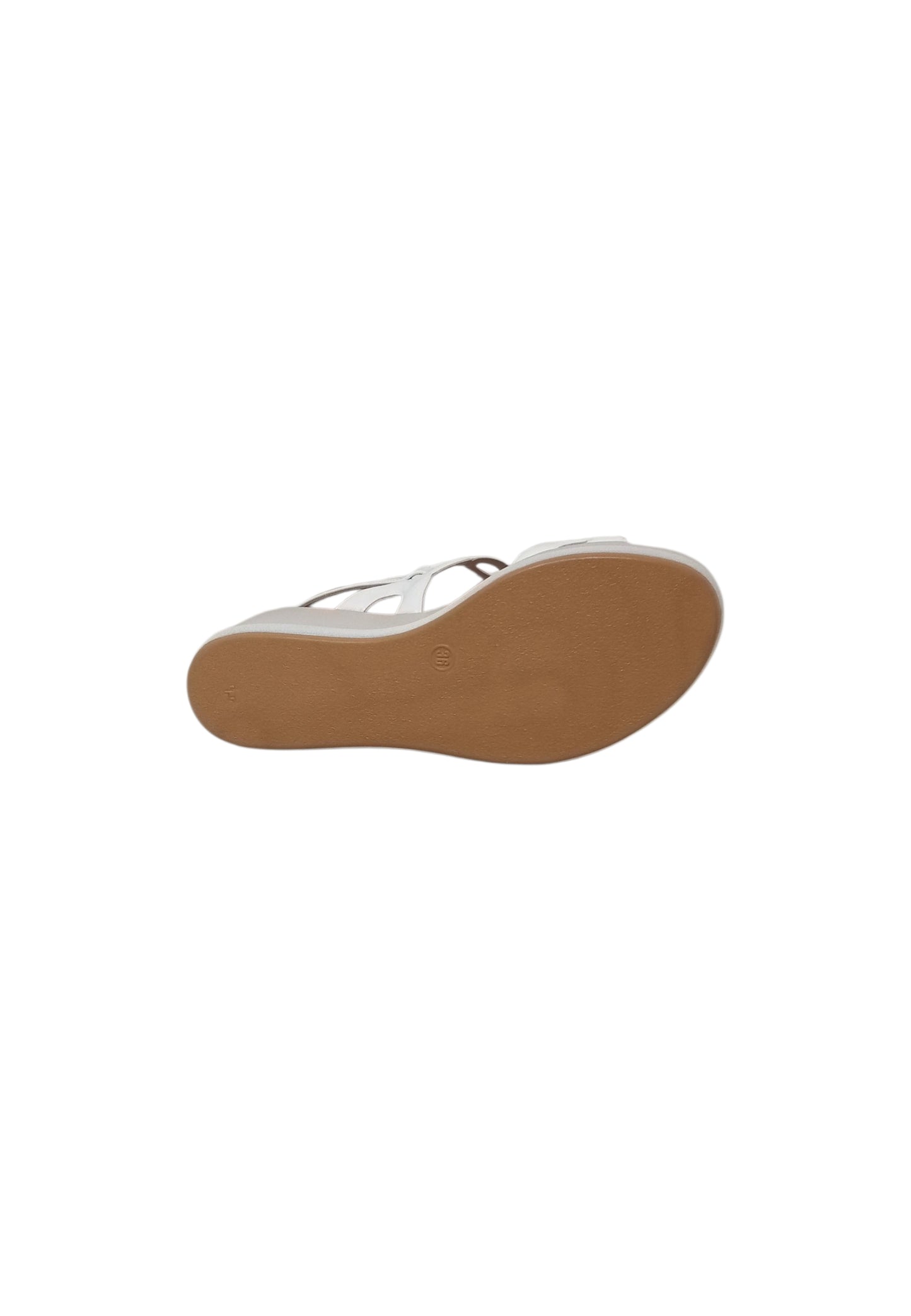 Sandali con zeppa SOFFICE SOGNO E63259G2 CUBA BIANCO donna
