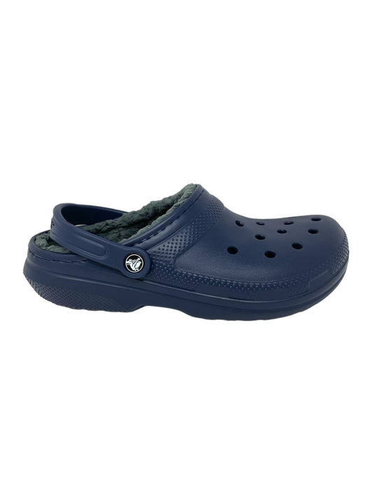 Classico CROCS  con pelliccia 203591-459 BLU UOMO