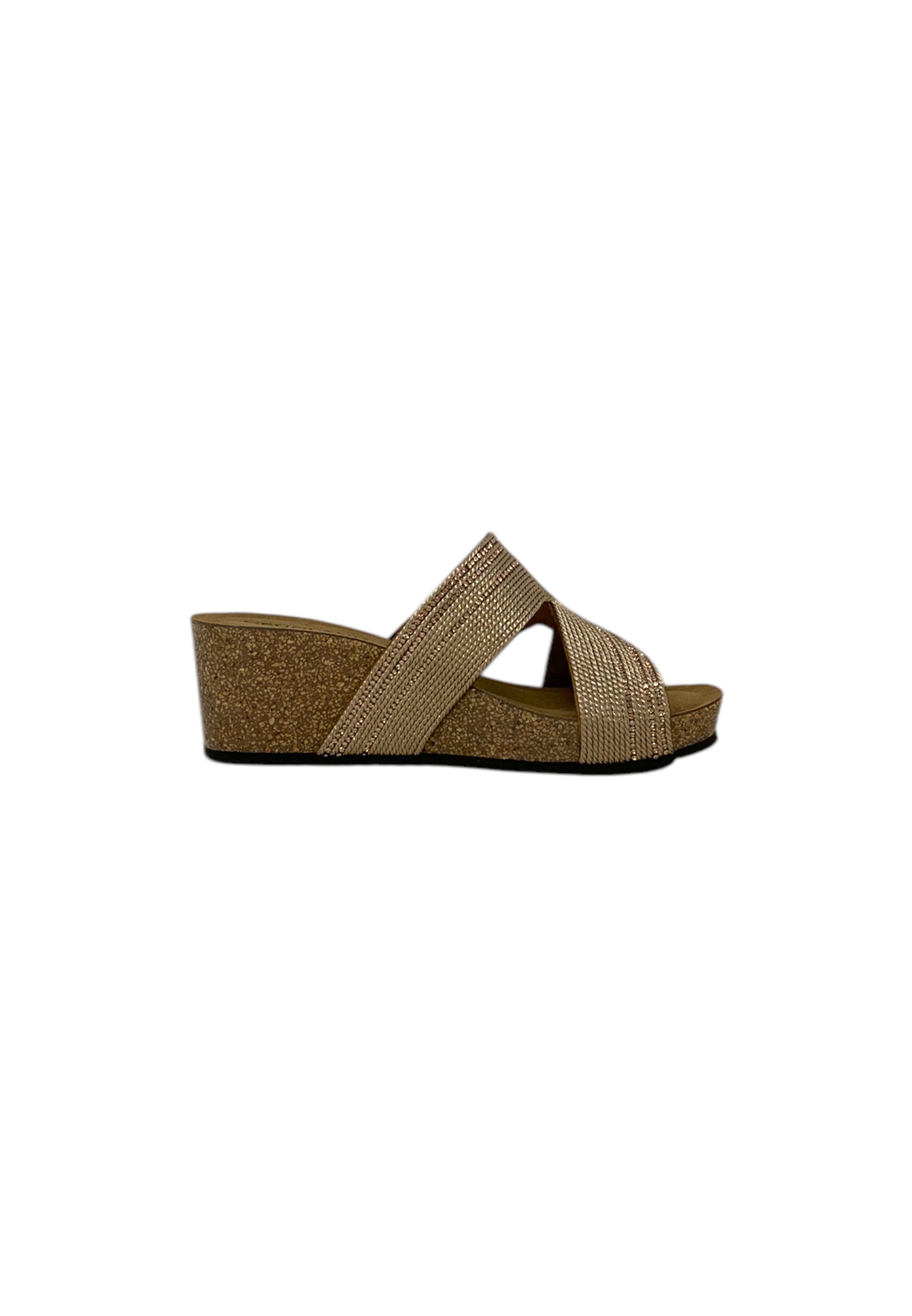 Ciabatta con zeppa GRUNLAND ERSI CB0820-70 CIPRIA Donna