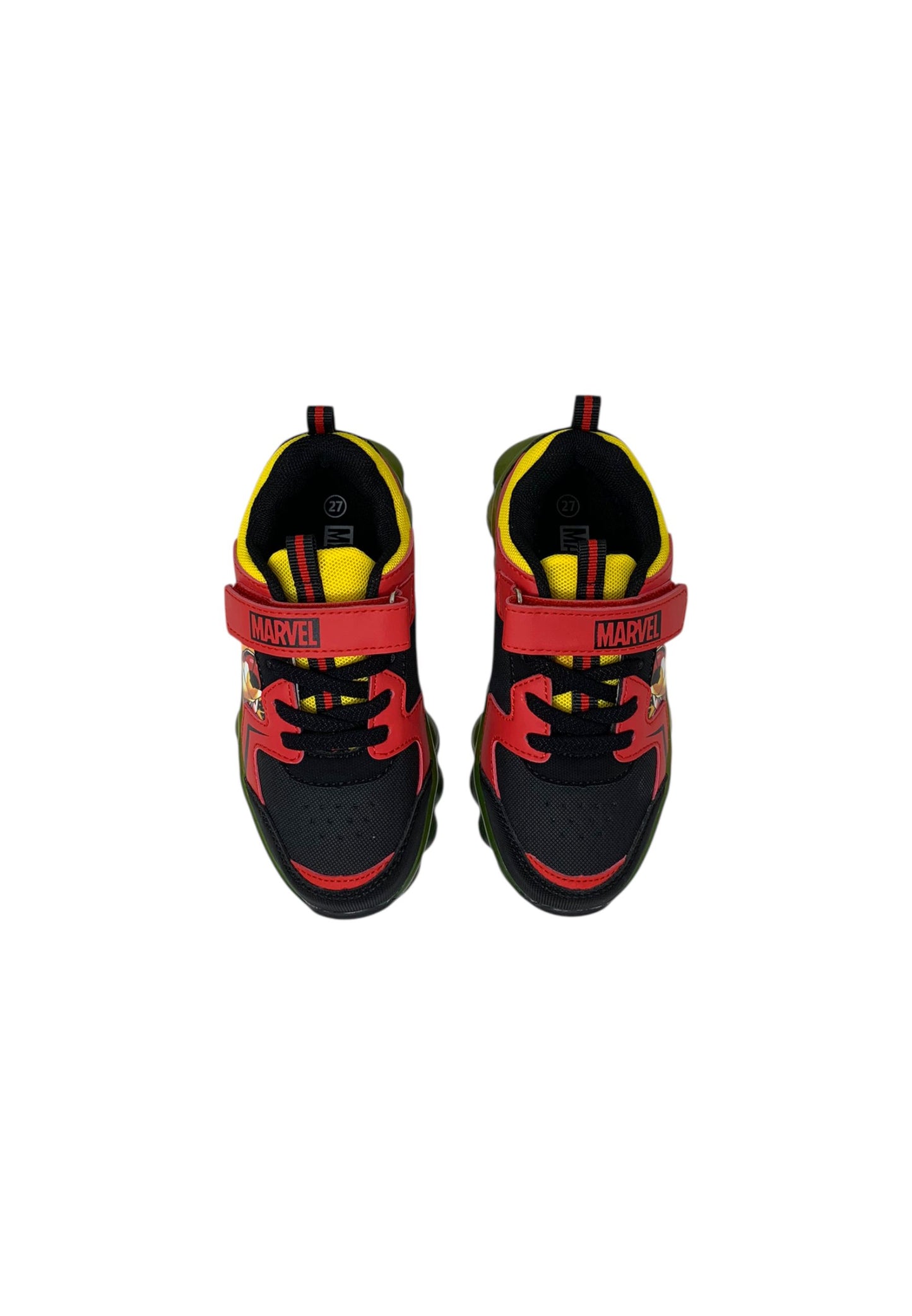 Sneaker luminose Silver Avengers - Iron Man R1010229S BLACK Bambino