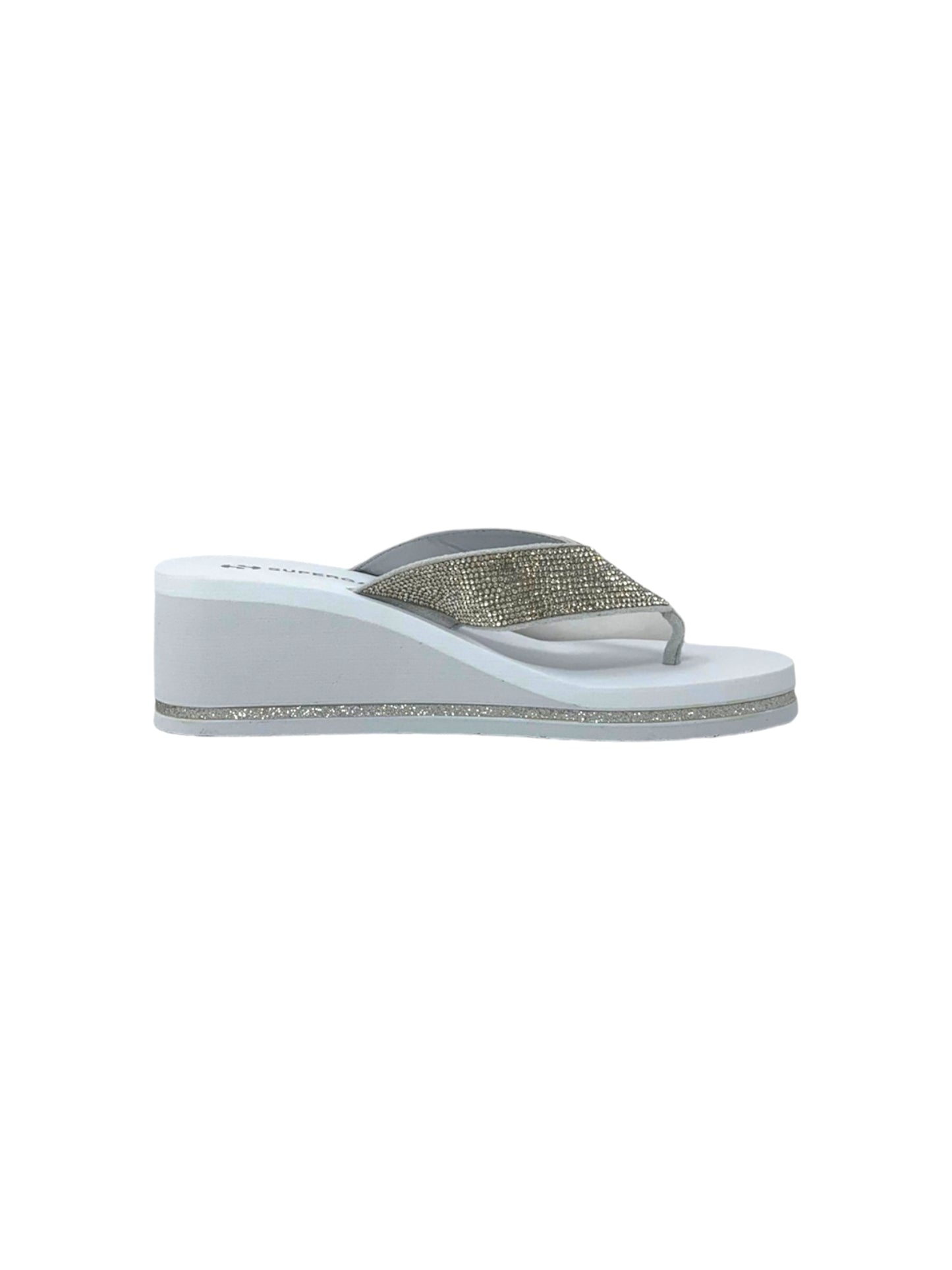 Ciabatta infradito SUPERGA S24T197 bianco DONNA