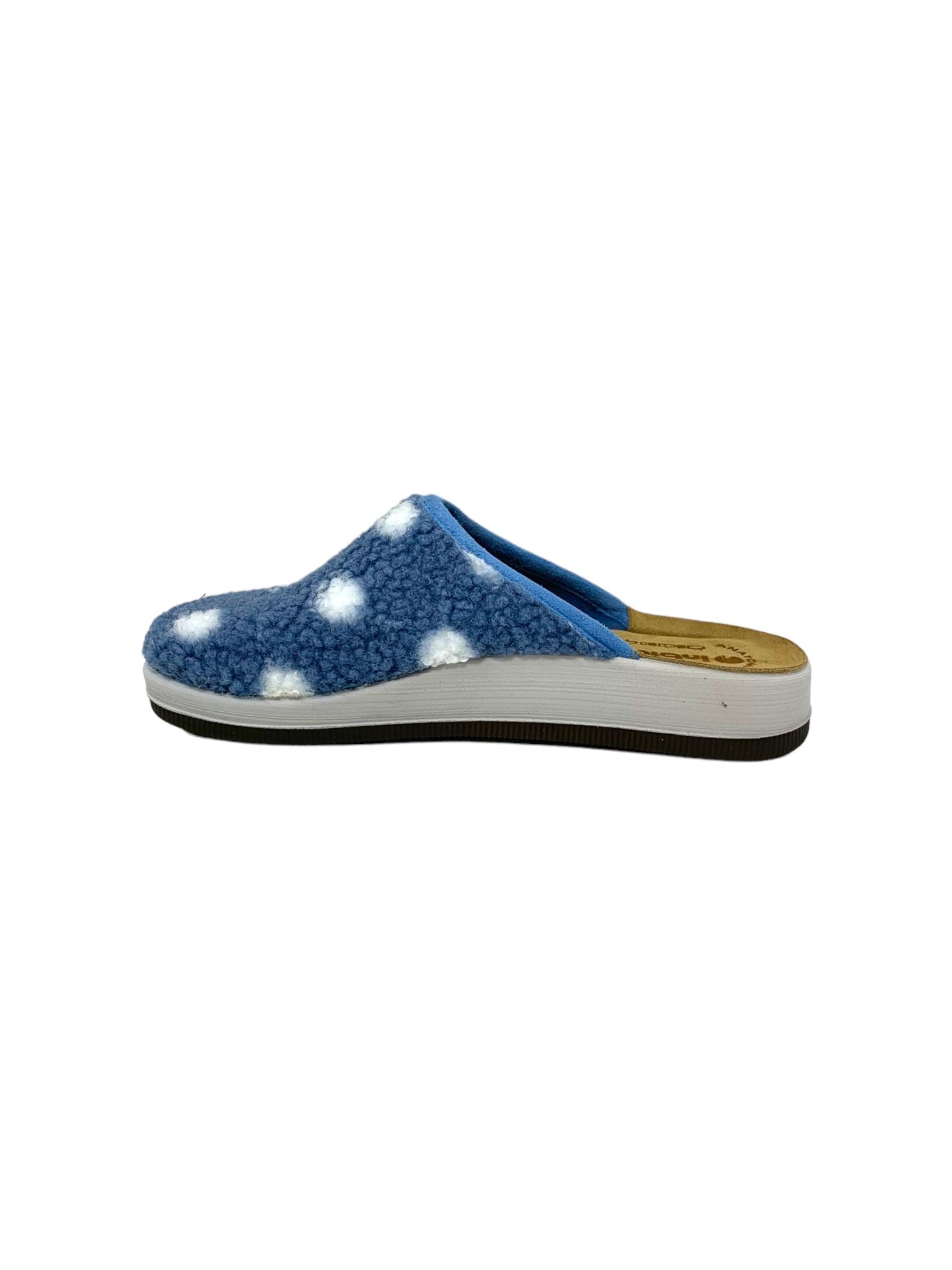 Pantofola da camera INBLU CT000024 BLU donna