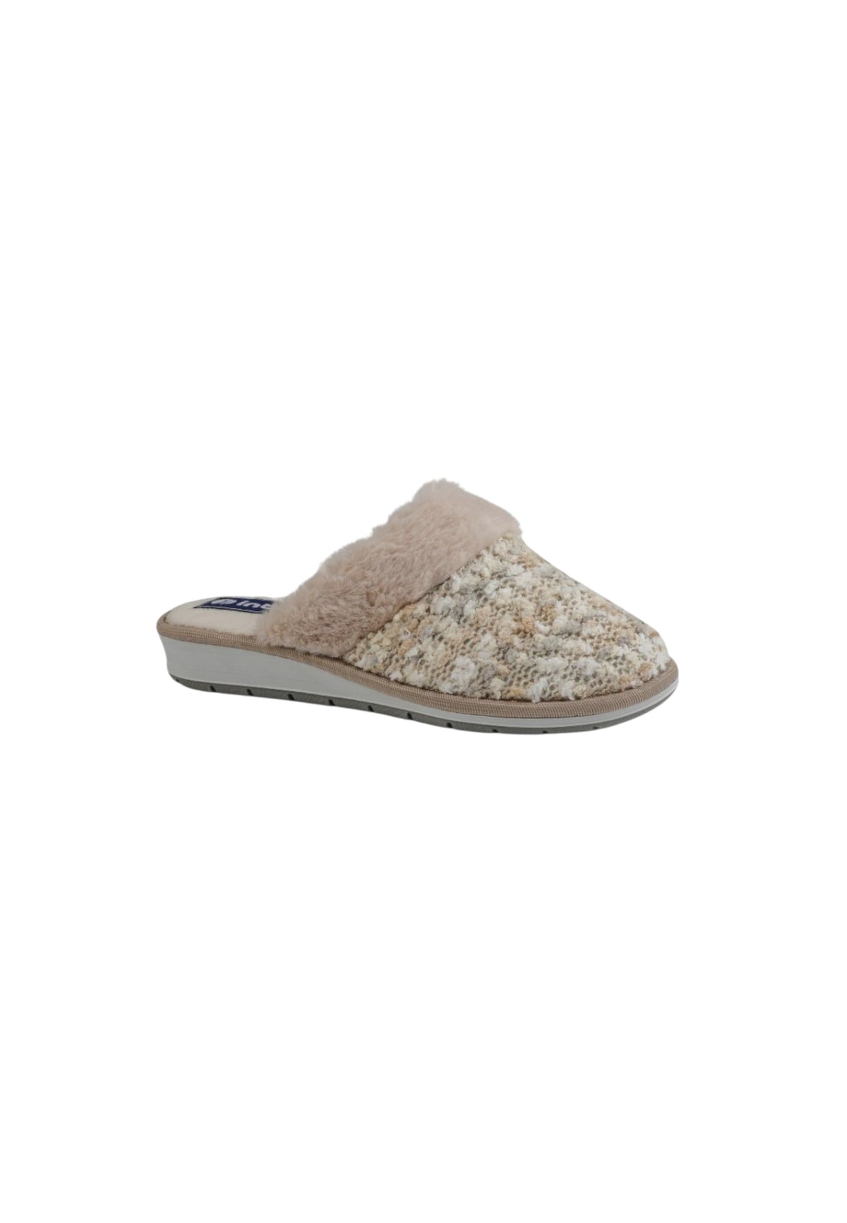 Pantofola INBLU LB000109 GHIACCIO donna