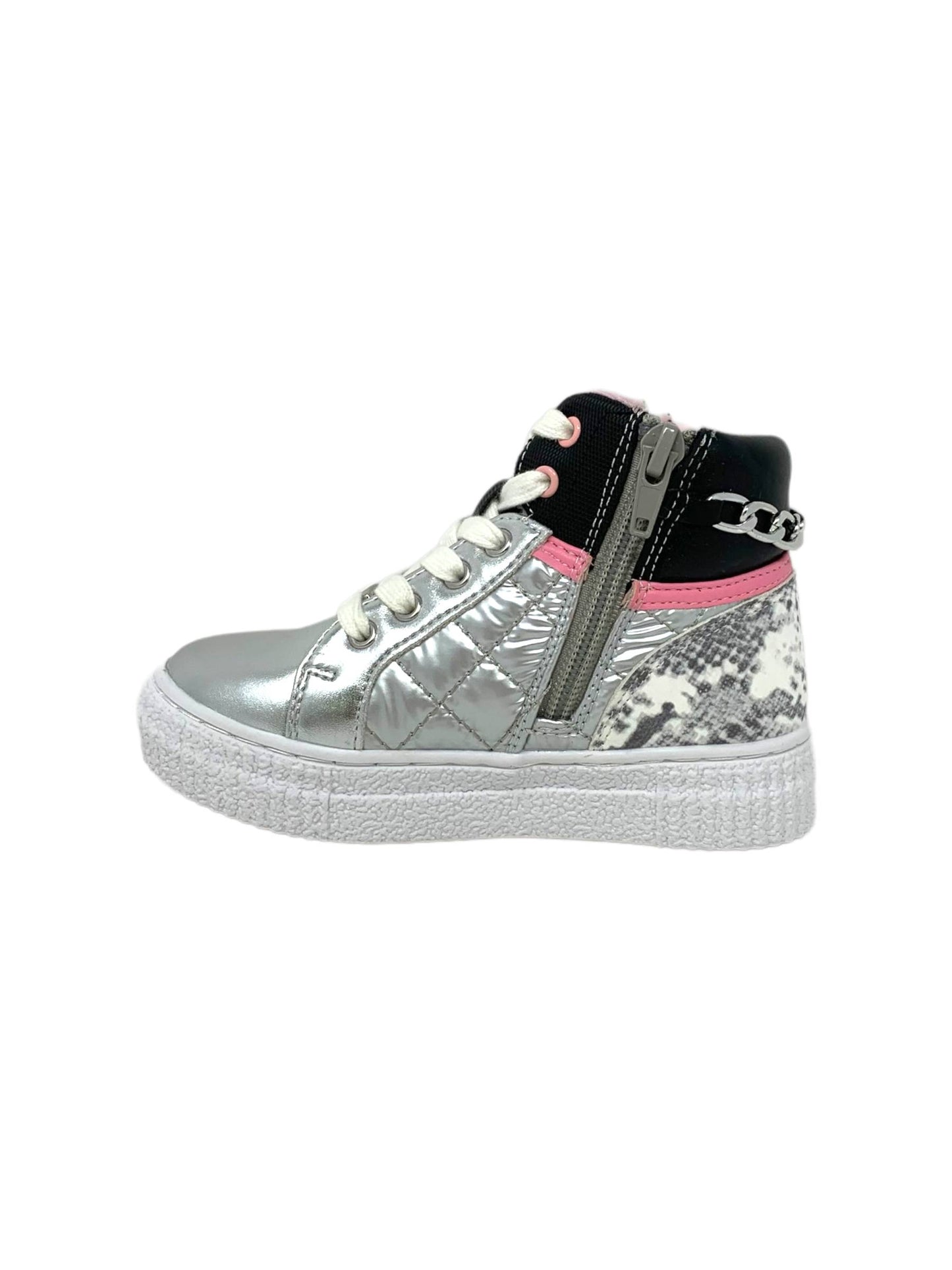 Sneakers da passeggio PRIMIGI 2967700 nero/argento bambina