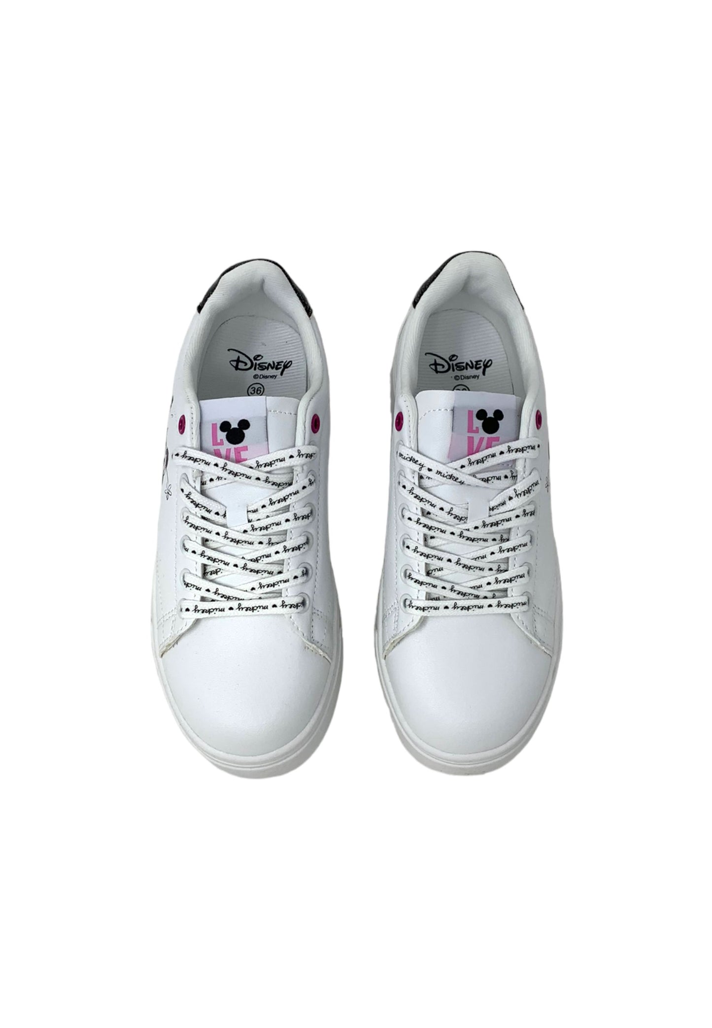 Sneaker Silver Disney D2010330S WHITE Donna