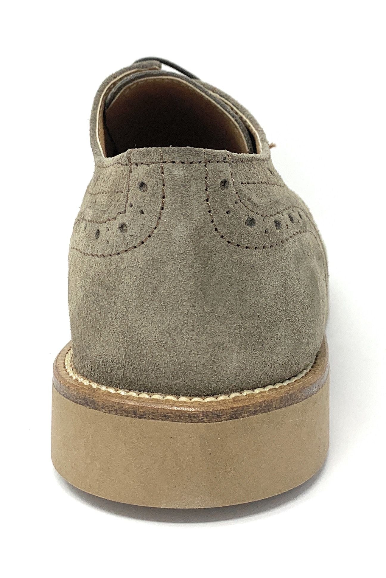 Scarpa modello polacchina BKS 0503 camoscio taupe uomo