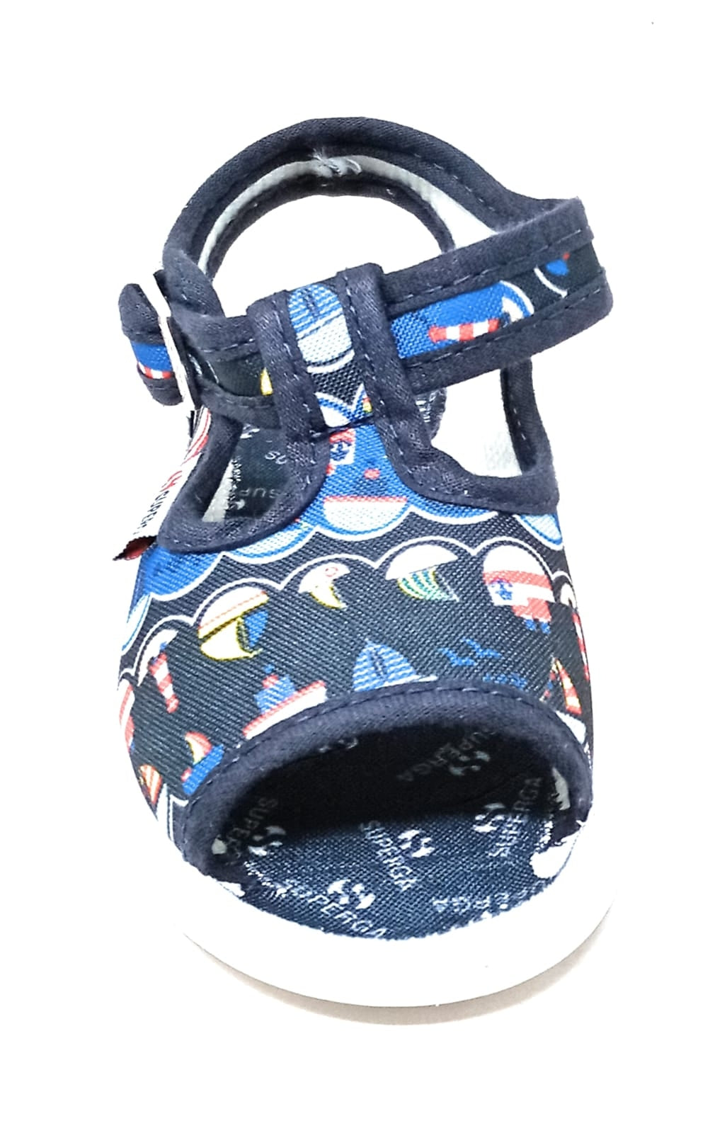 Sandalo SUPERGA S21R483 BLU Bambino