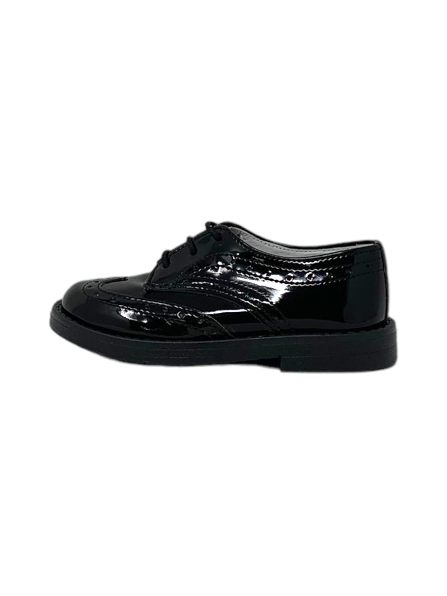 Francesina Sa.Ba. Calzature 300 VERNICE NERO bambino/ragazzo
