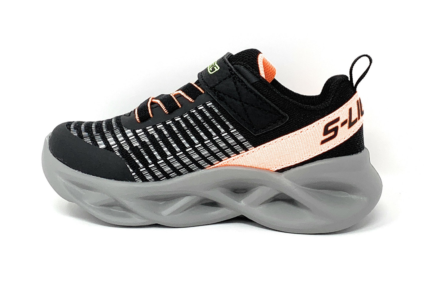 Scarpa da ginnastica con luci SKECHERS 401650N/BKOR bambino