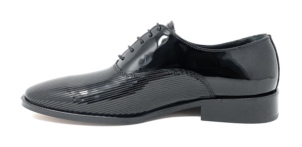 Scarpa modello francesina ANTICA CALZOLERIA CAMPANA 8000 VERNICE NERO uomo