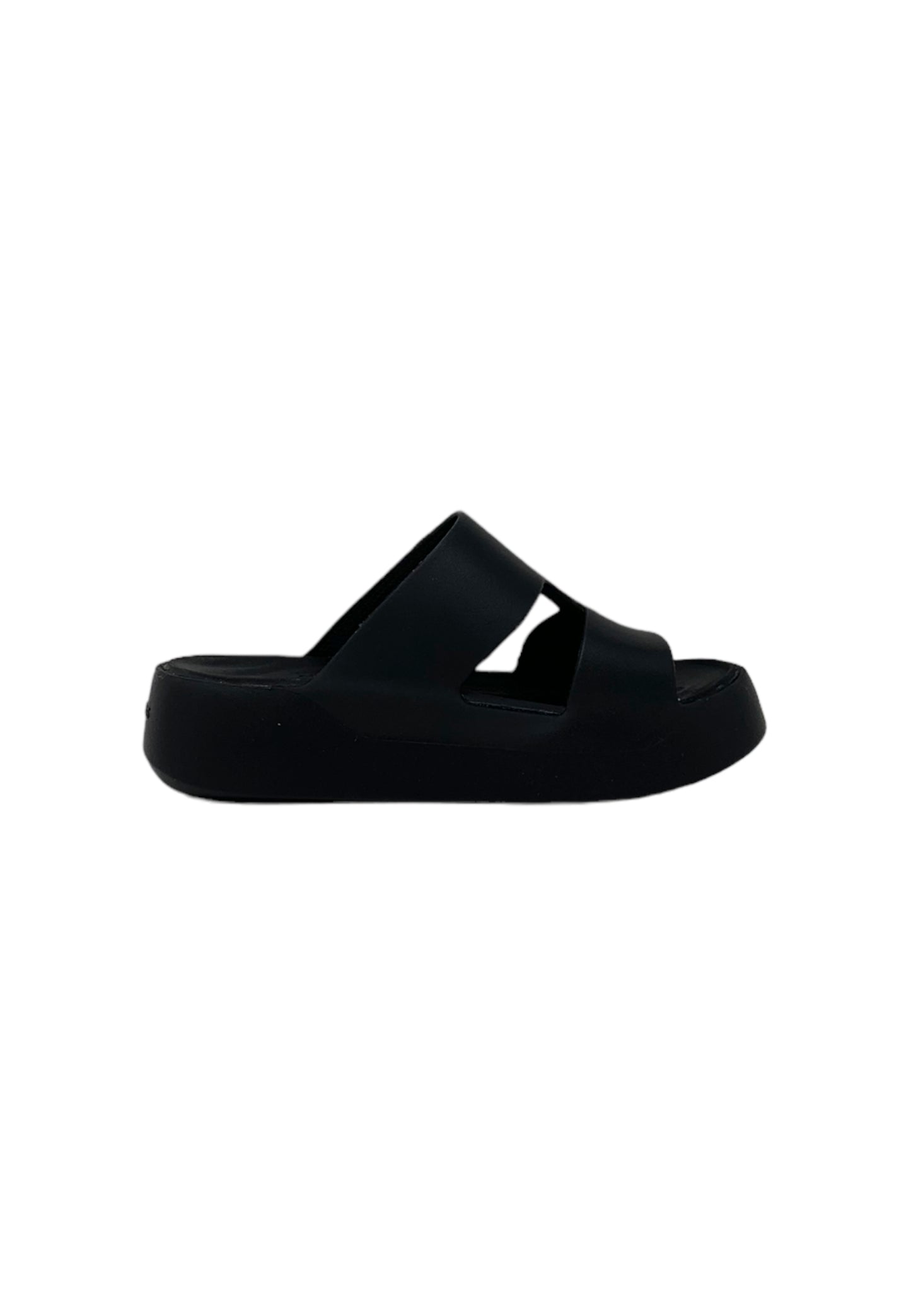 Ciabatta platform da mare in gomma CROCS 209409-001 donna