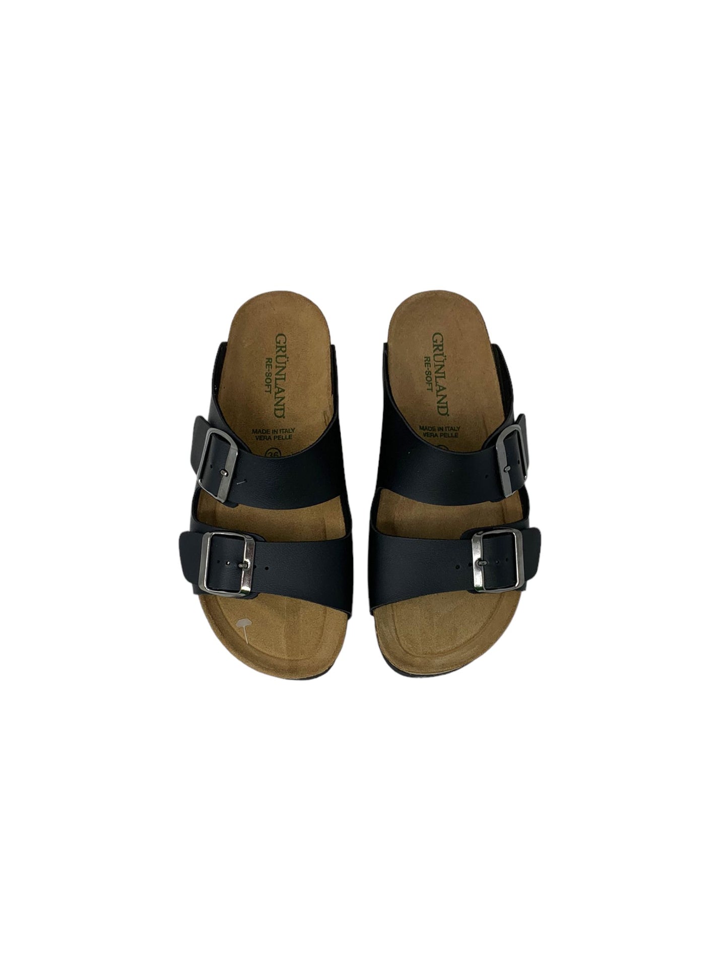 Ciabatta GRUNLAND HOLA CB2445-11 nero ragazza/donna